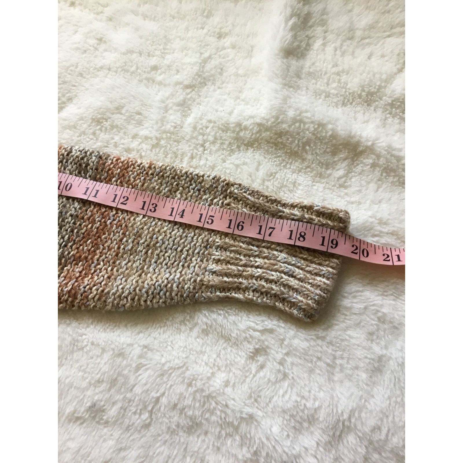 Anthropologie Anthropologie Pilcro Joyce V-Neck Sweater Neutral Size L / US 10 / IT 46 - 16 Thumbnail