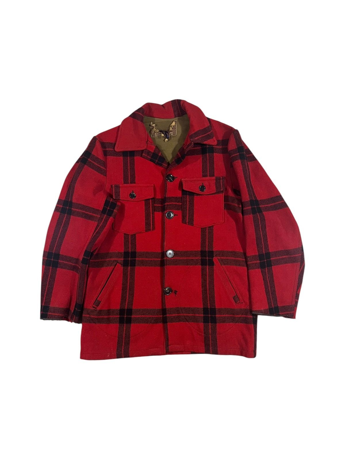ジャケット・アウター 50s- wool hunting jacket Vintage 1950's Woolrich Woolen Mills Hunting Jacket Mens