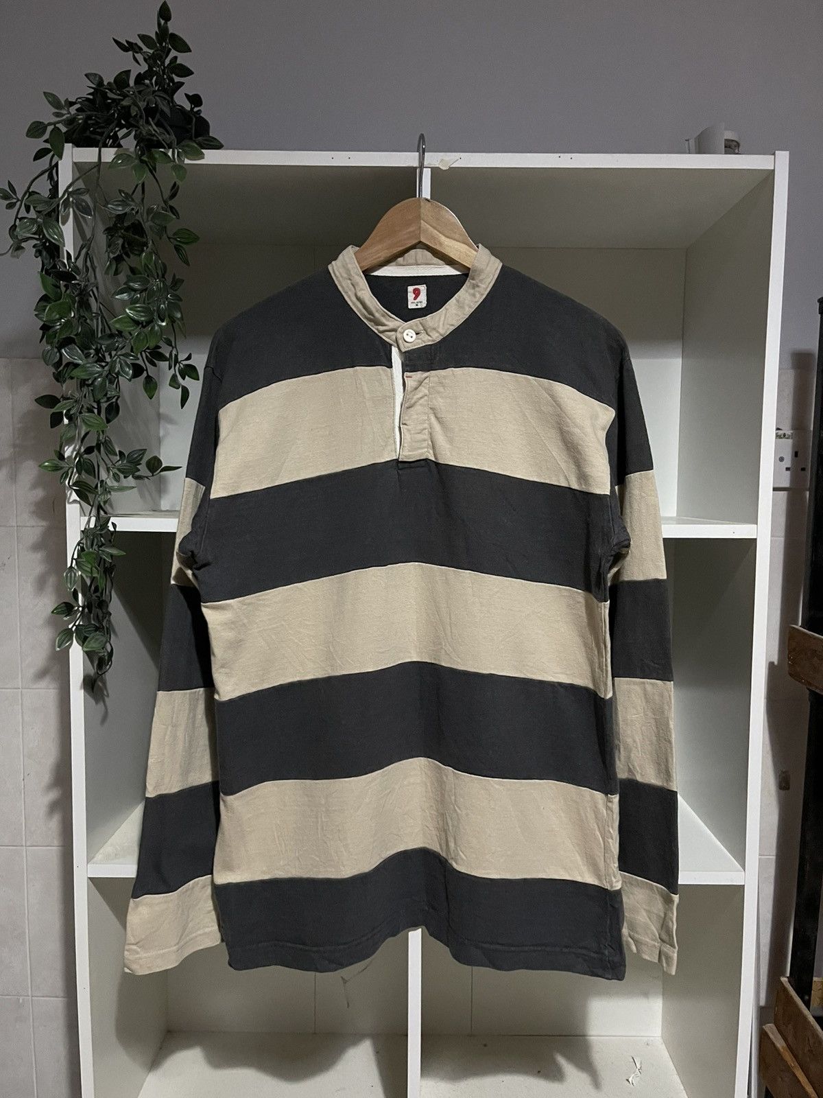 Japanese Brand Boston Nine Mil Spec Rugby Polo Size US M / EU 48-50 / 2 - 1 Thumbnail