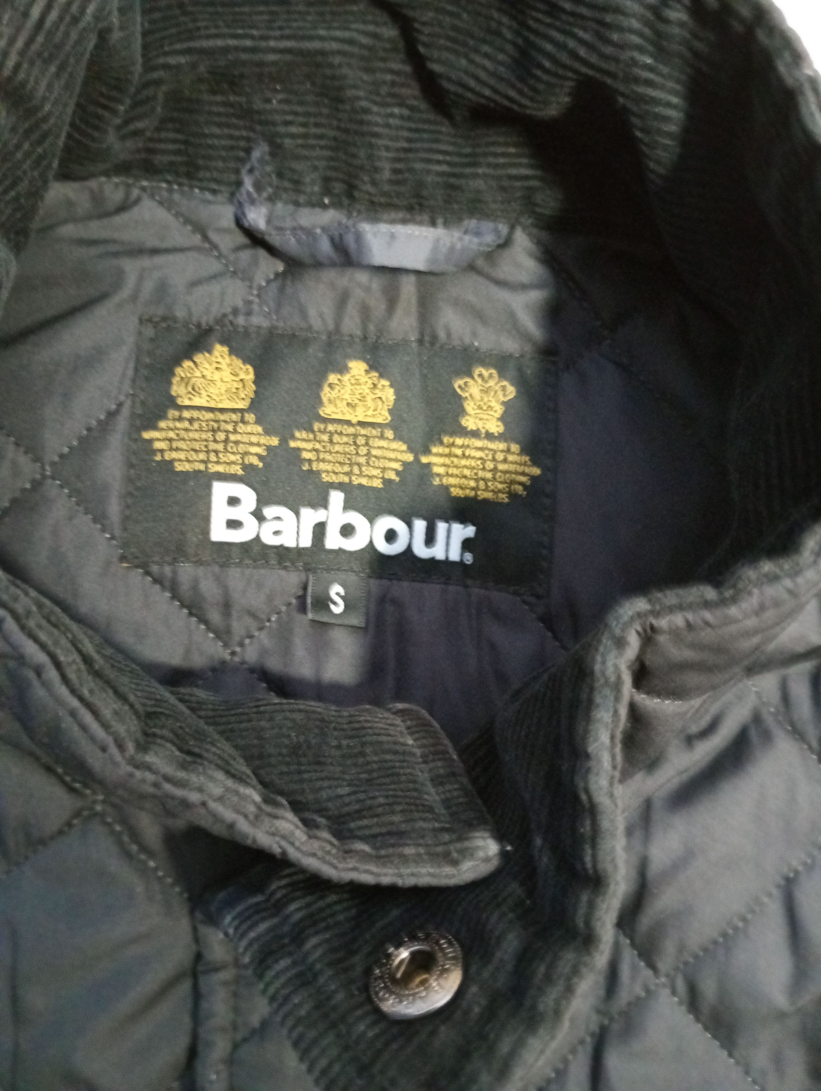 Barbour Barbour Chelsea Quilted Dark Gray Jacket Size US S / EU 44-46 / 1 - 7 Thumbnail