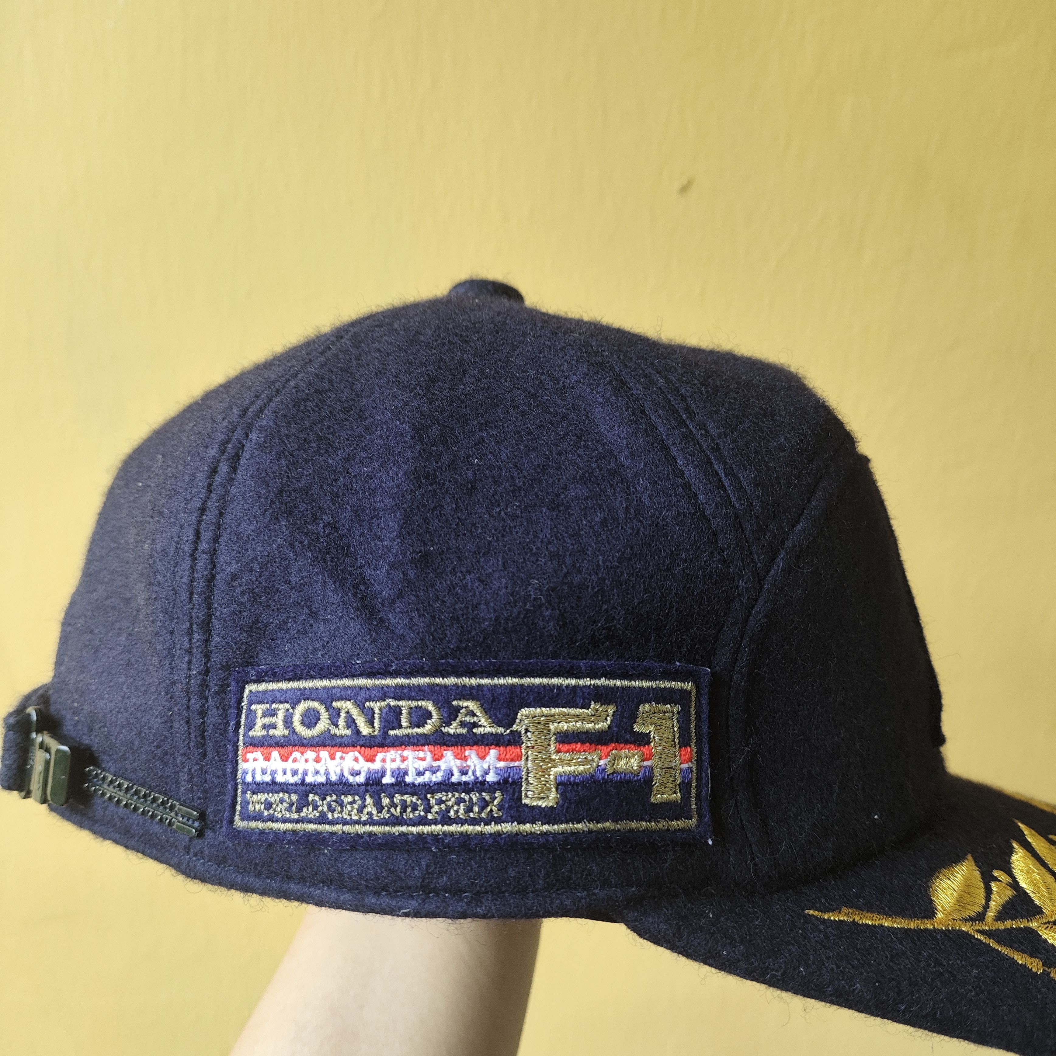 Honda × Vintage Vintage Honda F1 Racing Grand Prix Wool Cap Size ONE SIZE - 4 Thumbnail