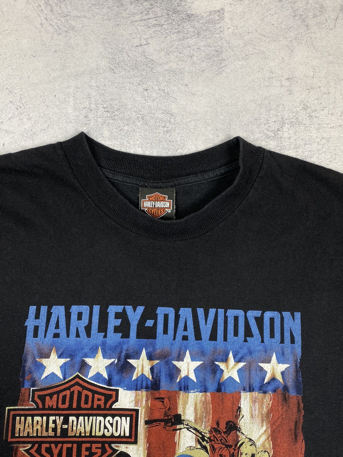 Harley Davidson Harley Davidson 2005 Motorcycle Barnett El Paso Texas Tee Size US XL / EU 56 / 4 - 6 Thumbnail