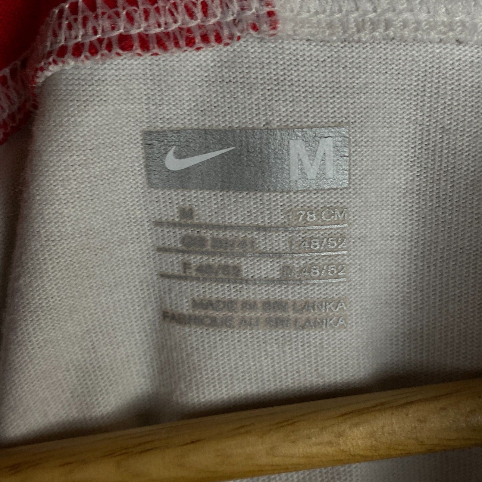 Nike Nike England Polo Shirt Men's Size M White Short Sleeve ` Size US M / EU 48-50 / 2 - 8 Thumbnail