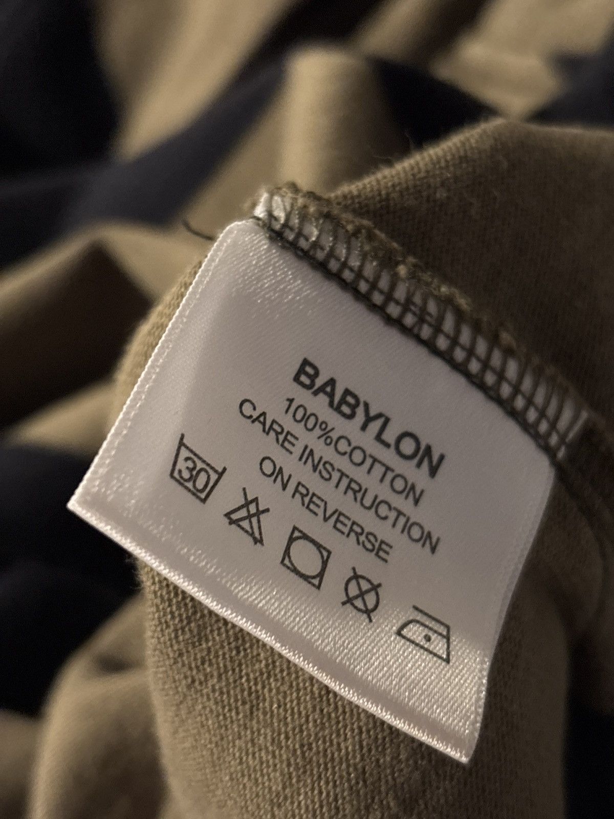 Babylon Babylon black olive stripped sweater size medium Size US M / EU 48-50 / 2 - 4 Thumbnail