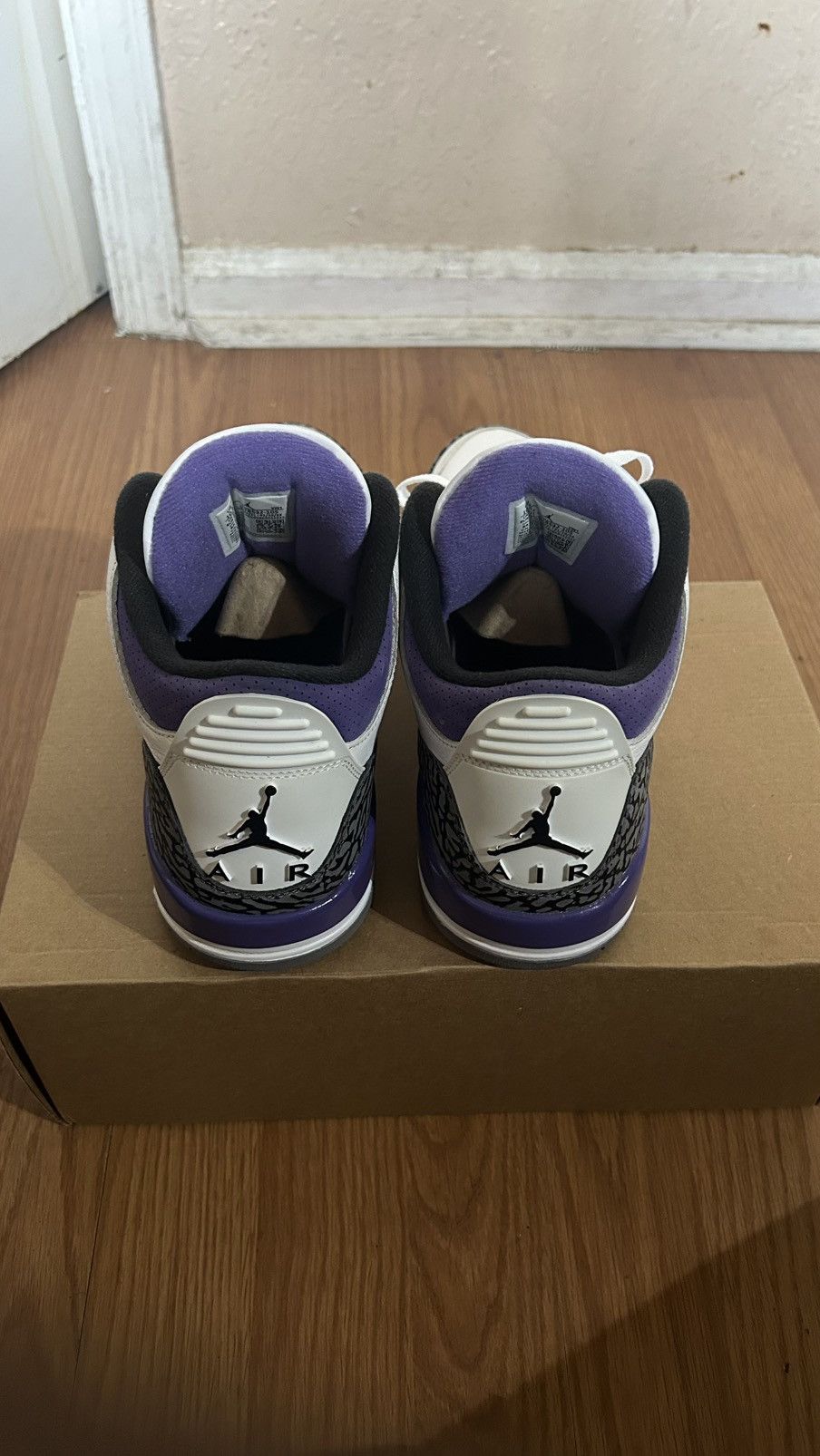 Jordan Brand Jordan 3 Retro dark iris Size US 10.5 / EU 43-44 - 3 Thumbnail