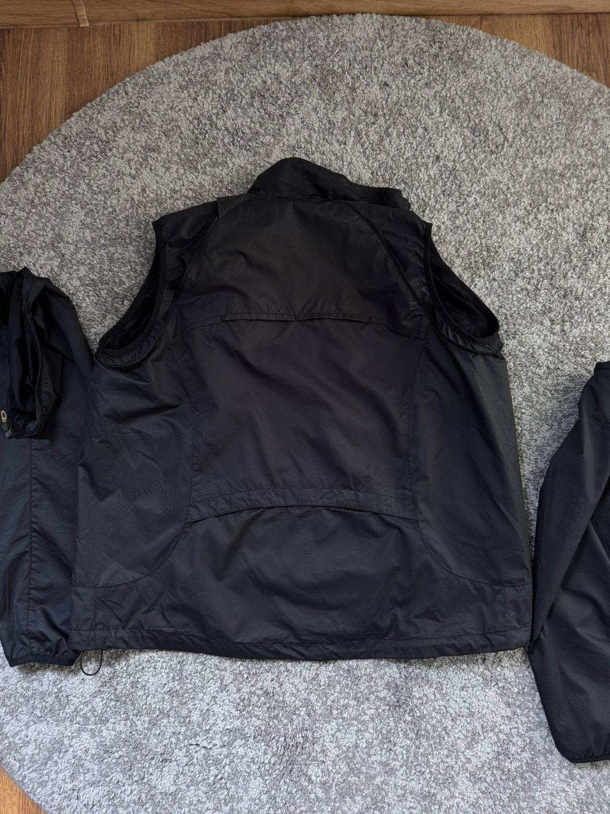 Nike × Vintage Nike vintage transformer jacket/vest nylon Size L / US 10 / IT 46 - 14 Thumbnail