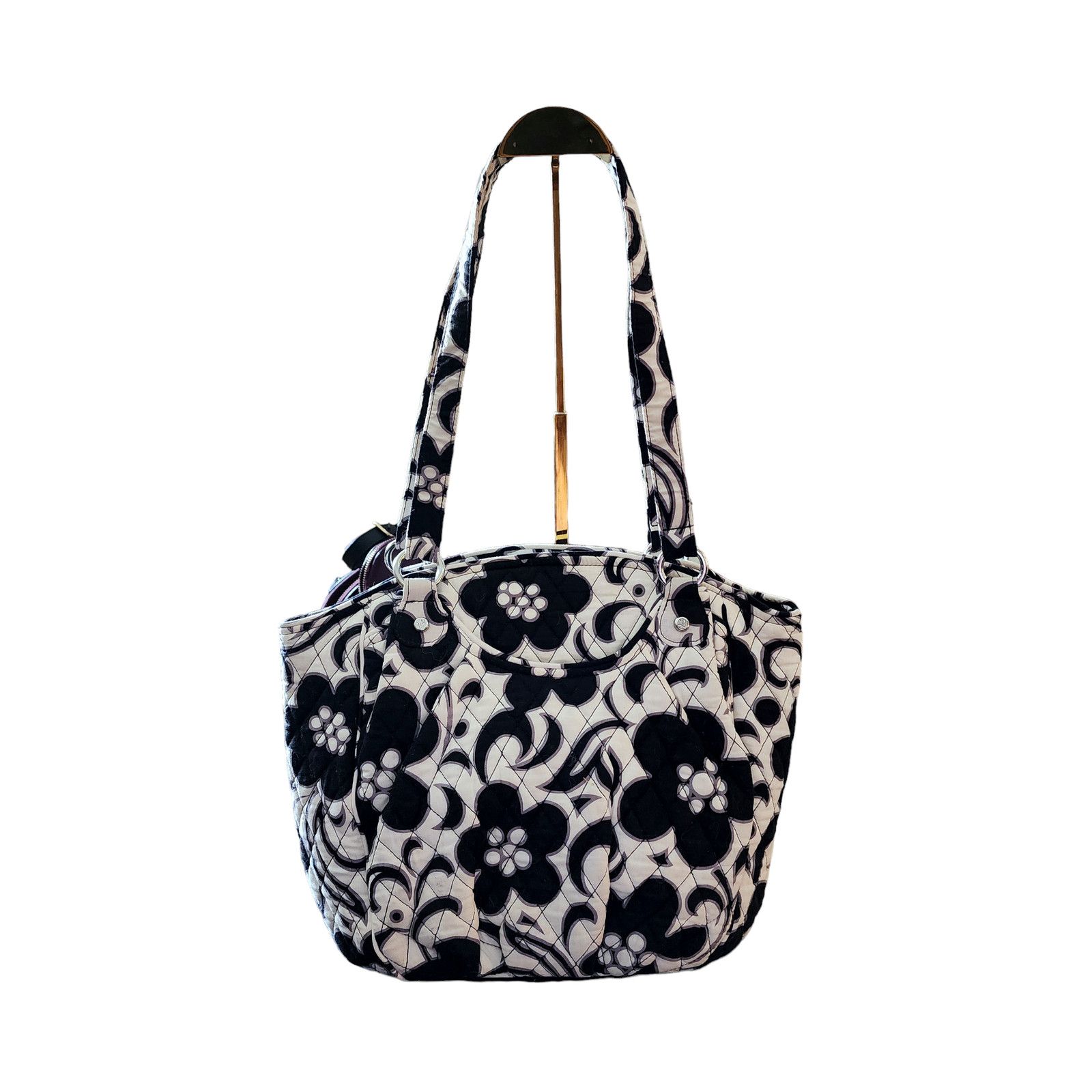 Vera Bradley RARE Vera Bradley “Night and Day “Quilted Tote CLEAN EUC Size ONE SIZE - 1 Thumbnail