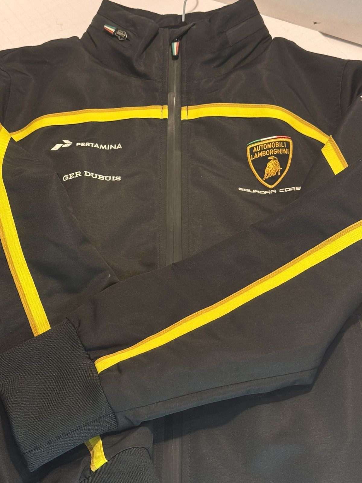 Lamborghini Lamborghini Black/Gold Squadra Corsa /Roger Dubois Jacket-M Size US M / EU 48-50 / 2 - 3 Thumbnail