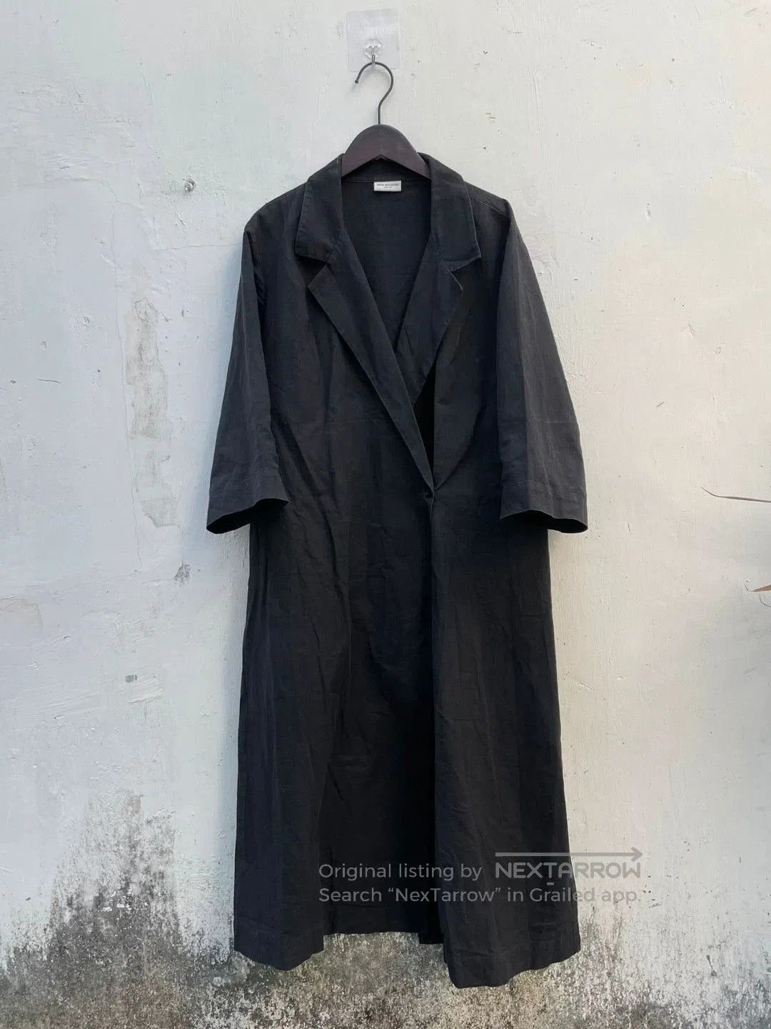 Dries Van Noten drapes like a coat with outer pocket. Size L / US 10 / IT 46 - 5 Thumbnail