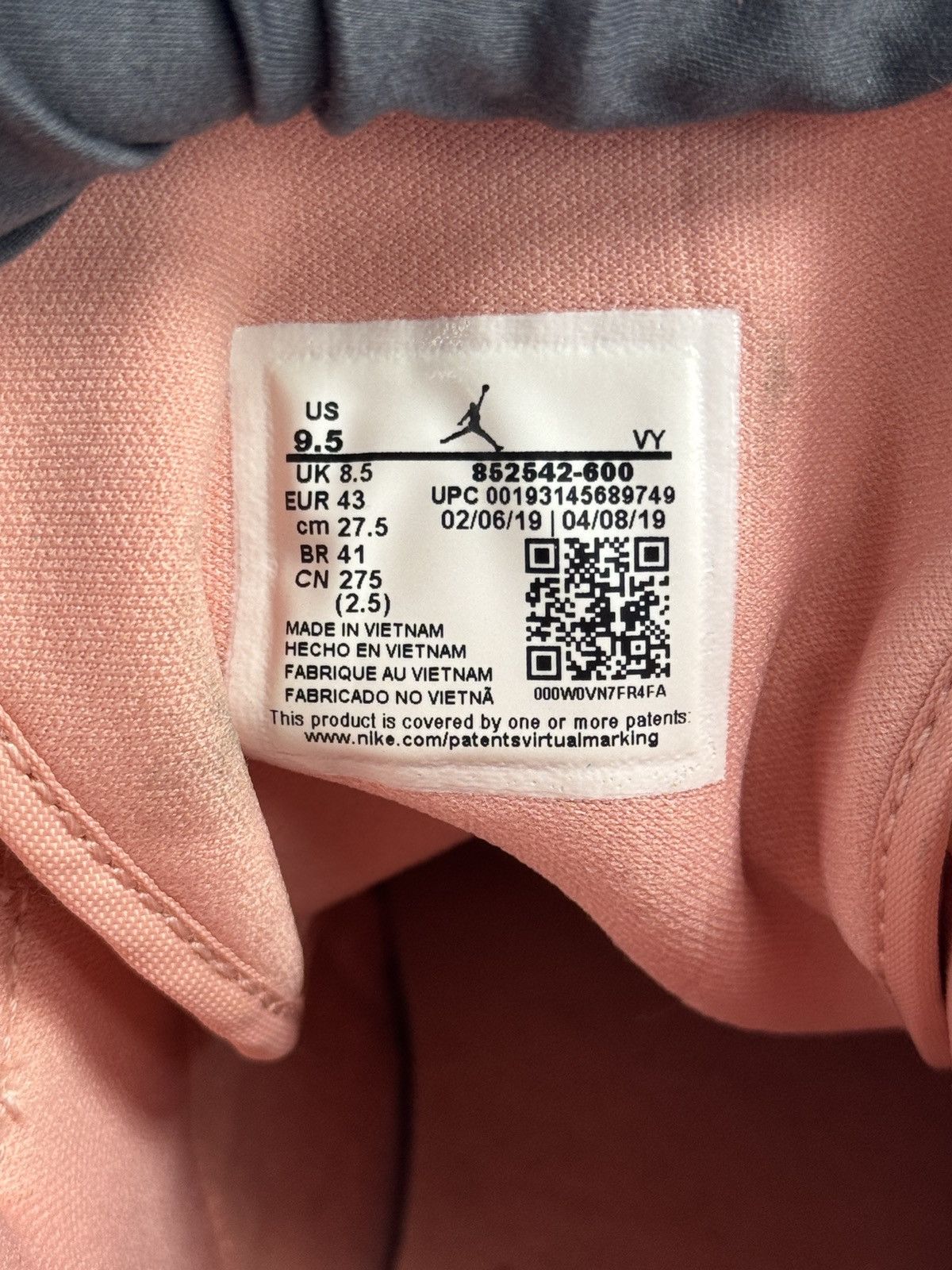 Jordan Brand JORDAN 1 MID CORAL GOLD Size US 9.5 / EU 42-43 - 12 Thumbnail