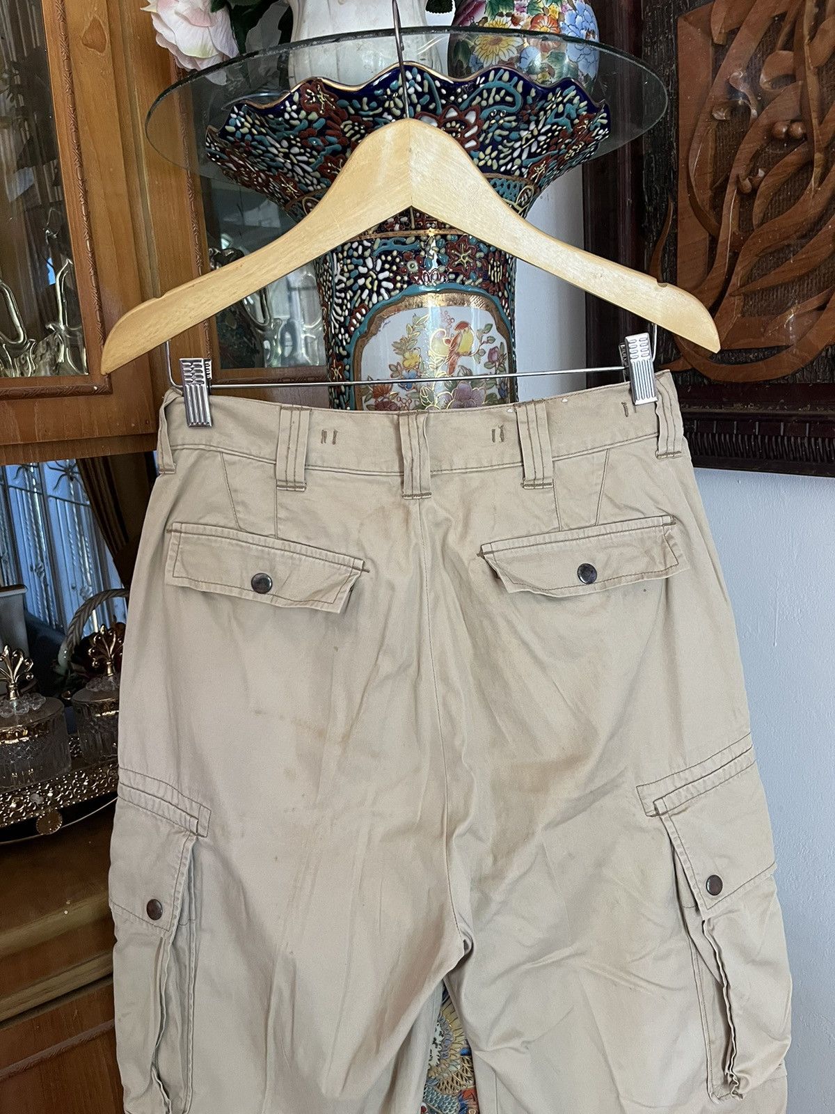 Polo Ralph Lauren Vintage Polo RL Cargo High Waist Cargo Pant Size US 30 / EU 46 - 9 Thumbnail