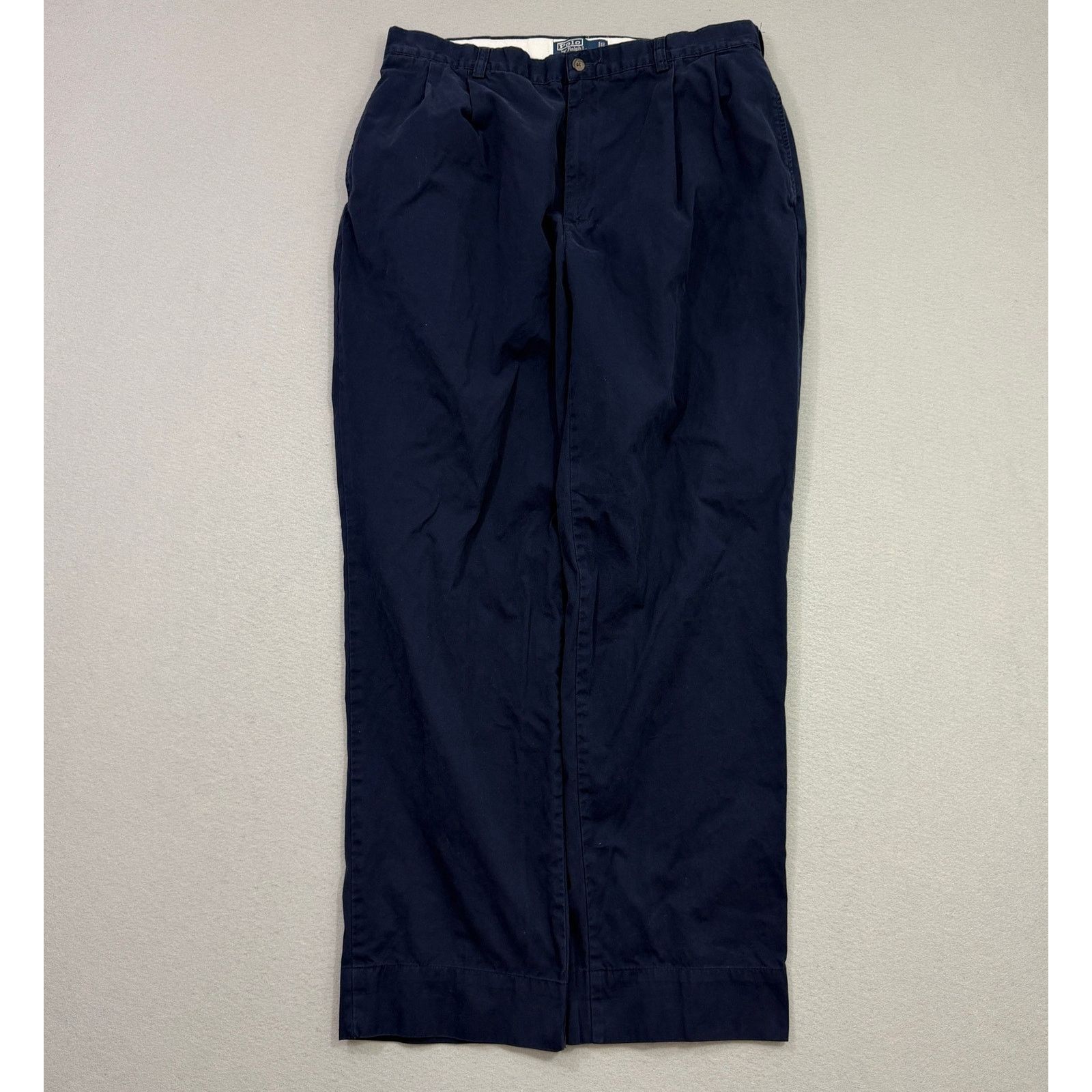 Polo Ralph Lauren Polo Ralph Lauren Chino Pants Mens 36x34 Blue Trousers Size US 36 / EU 52 - 1 Thumbnail