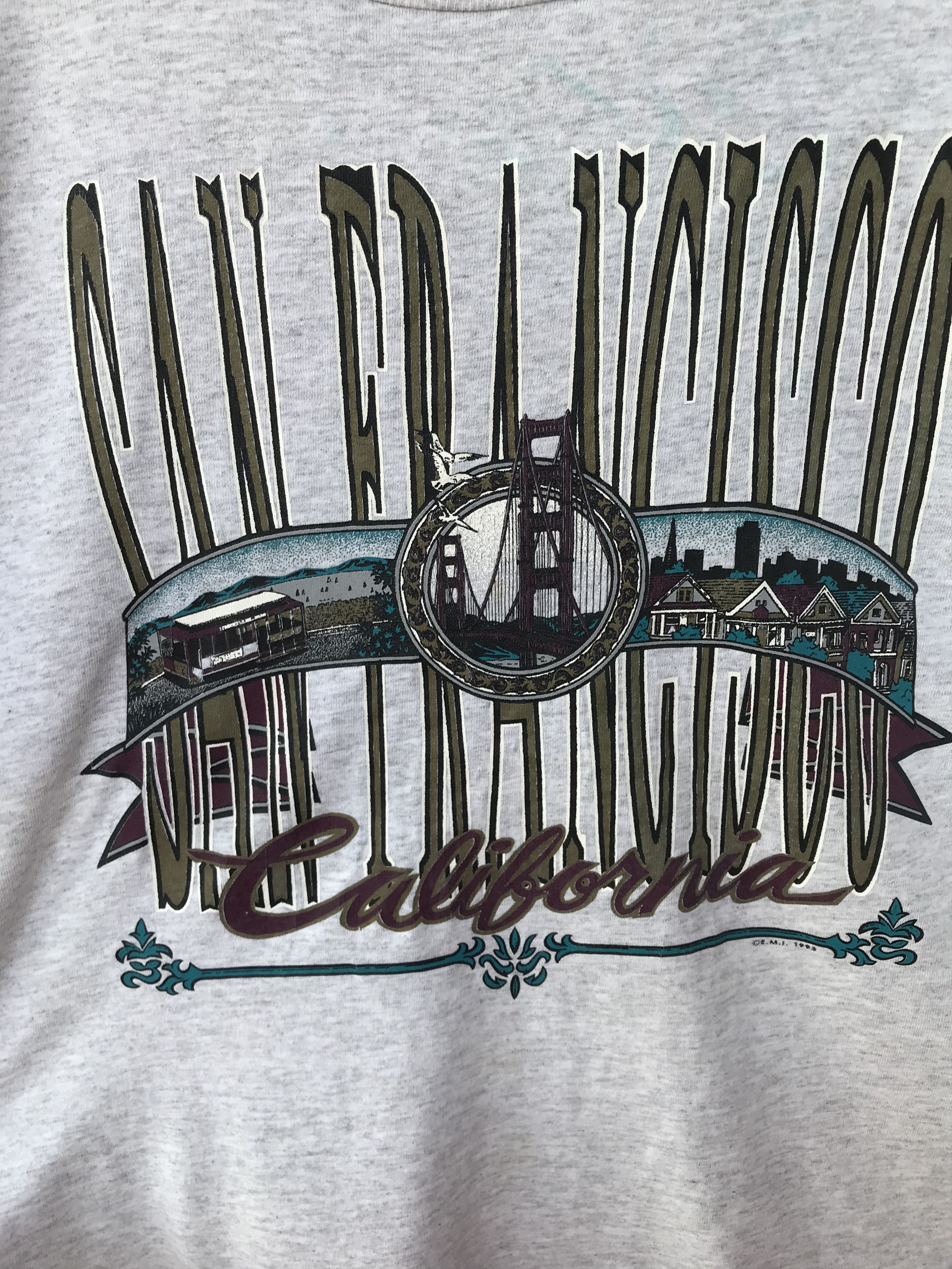 Vintage Vintage San Francisco California Tee Size US L / EU 52-54 / 3 - 2 Thumbnail