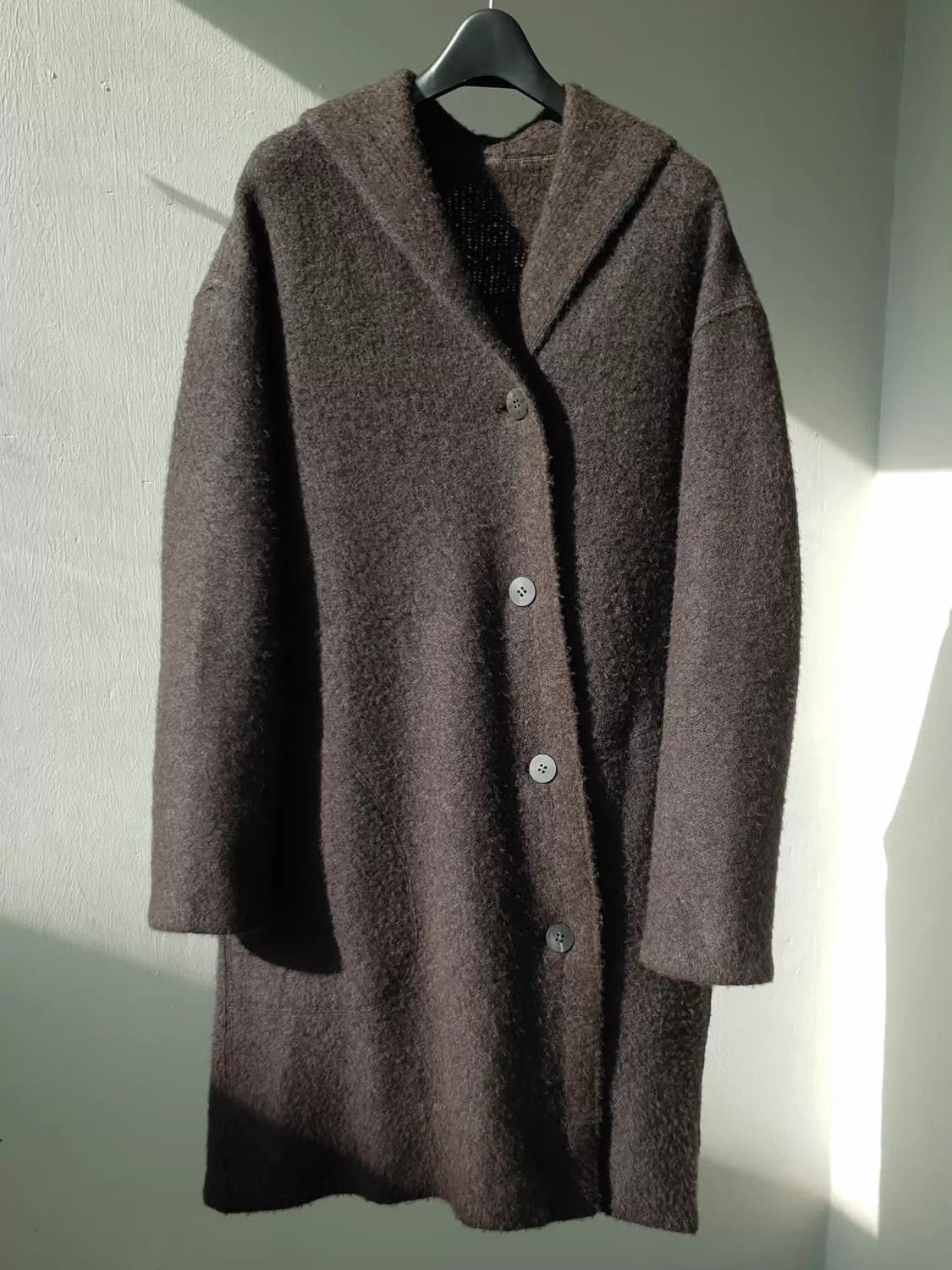Issey Miyake ISSEY MIYAKE Vtg Decon Diag Placket Wool Unisex F size Size S / US 4 / IT 40 - 1 Thumbnail