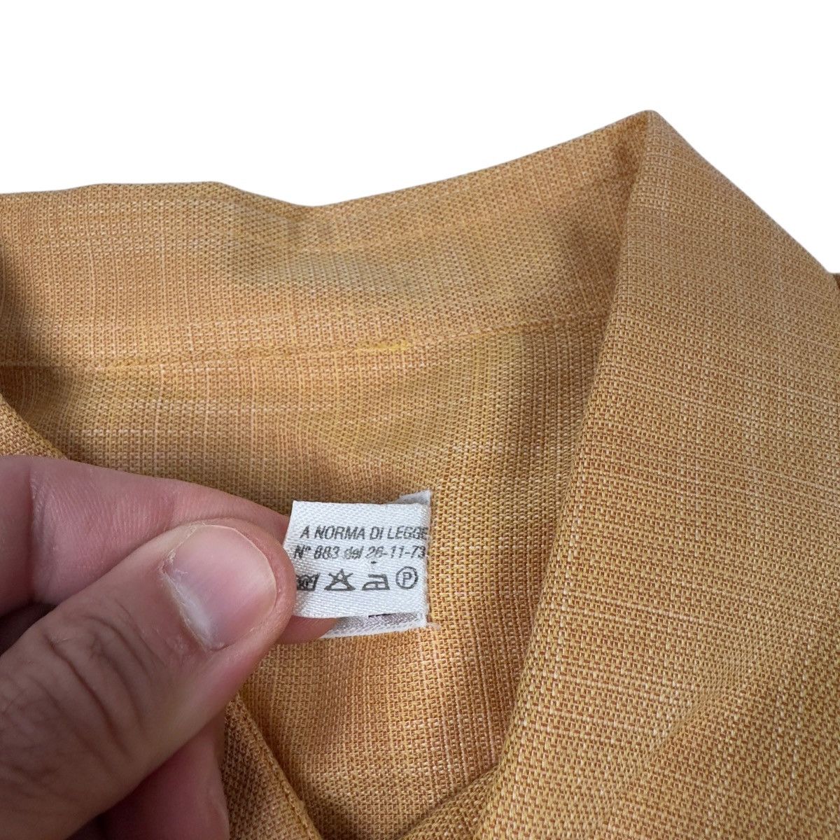 St. Croix St. Croix Vintage Button Up Shirt XL Orange Made In Italy Size US XL / EU 56 / 4 - 5 Thumbnail