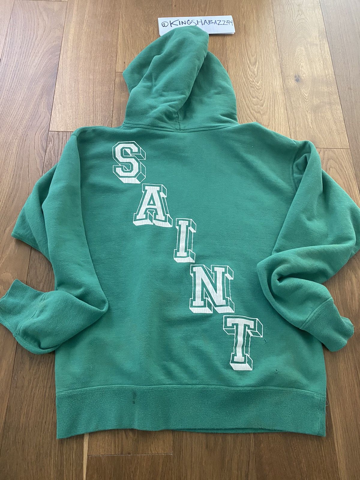 Saint Michael SAINT MICHAEL ANGEL OF DEATH HOODIE Size US L / EU 52-54 / 3 - 4 Thumbnail