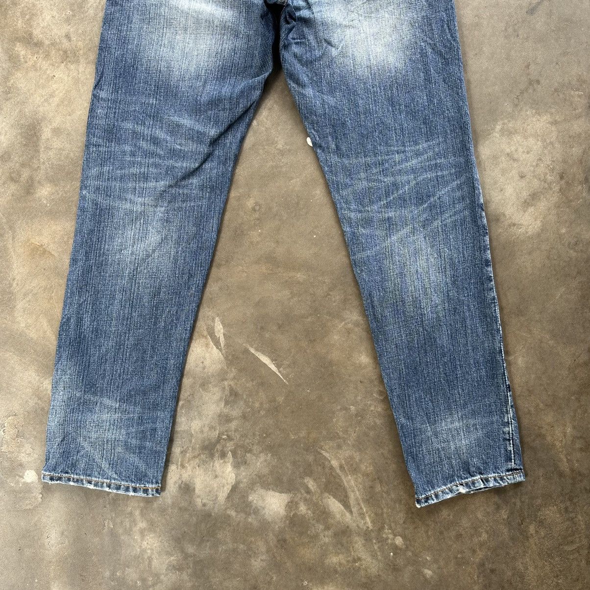 Japanese Brand × Jean × Vintage Vintage Seven ThreeR Faded Distressed Faded Denim Jean Pant Size US 31 - 10 Thumbnail