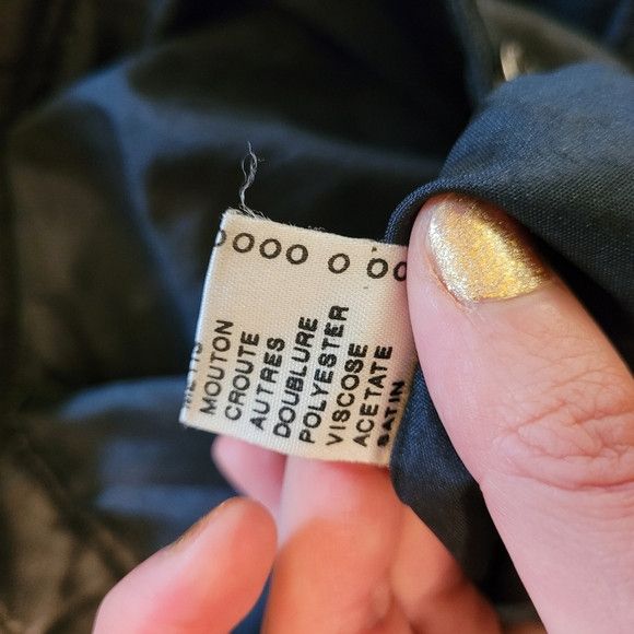 Other Vintage Pellissimo Real Leather Black High Rise Shorts 26/27 Size 26" / US 2 / IT 38 - 5 Thumbnail