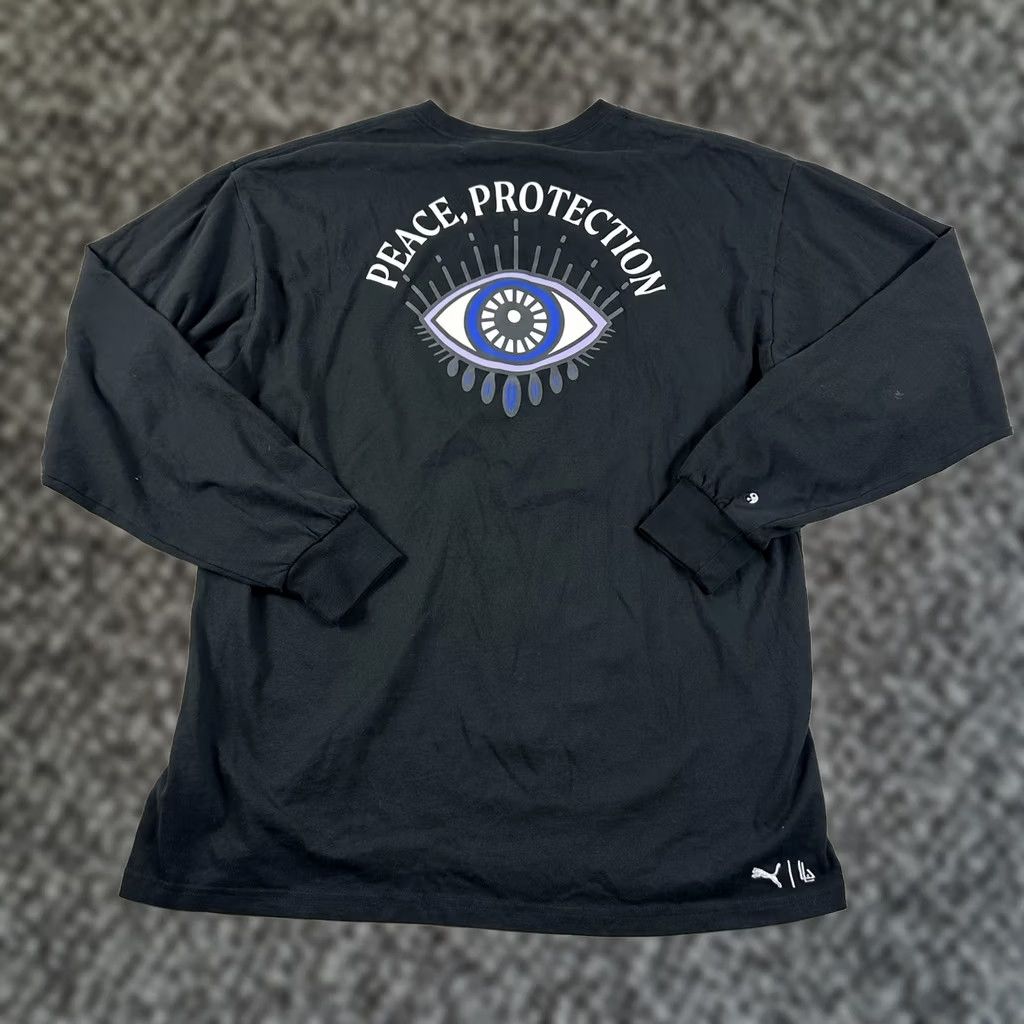 Puma Puma x Lauren London Protect Your Peace Long Sleeve Shirt Size Mens Small Size US S / EU 44-46 / 1 - 1 Thumbnail
