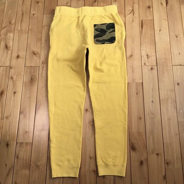 Bape BAPE camo Shark sweat pants yellow a bathing ape ★size L Size US 34 / EU 50 - 4 Thumbnail