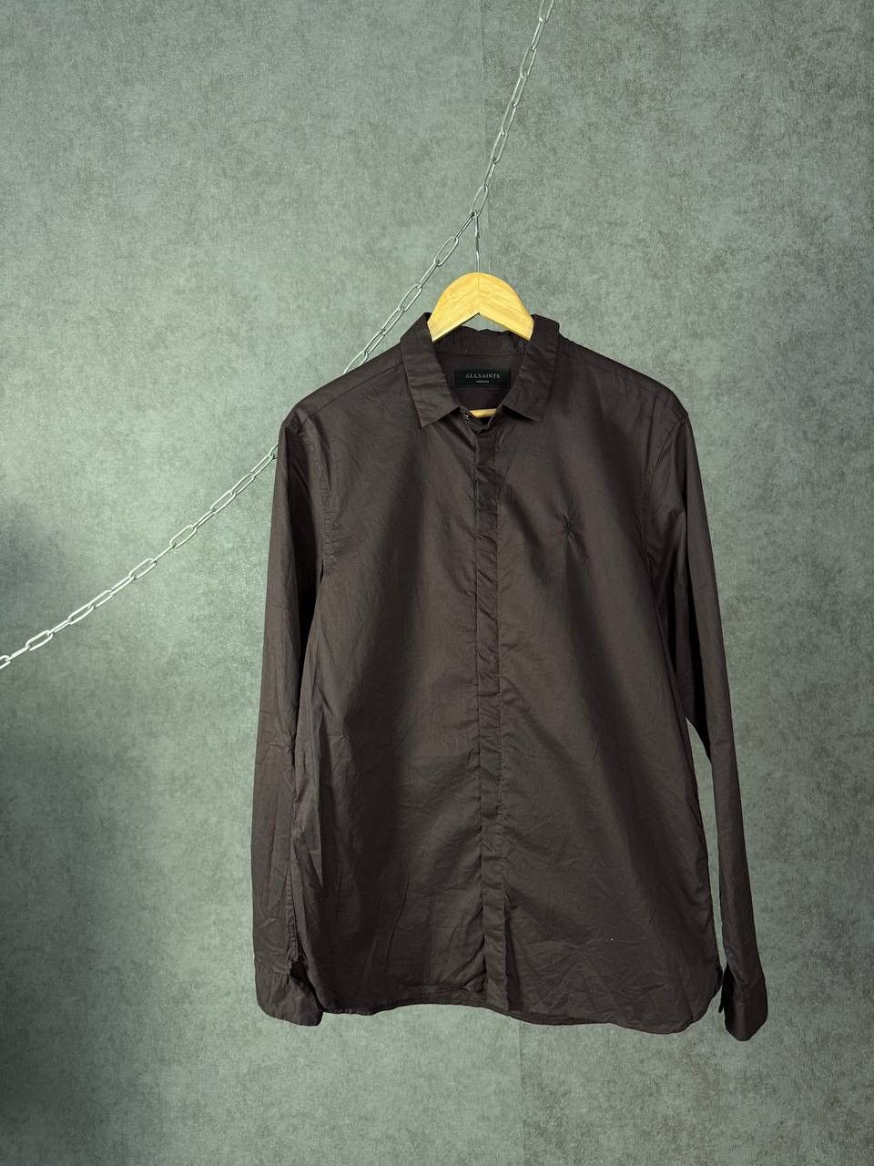 Allsaints Allsaints designer logo shirt Size US M / EU 48-50 / 2 - 1 Thumbnail