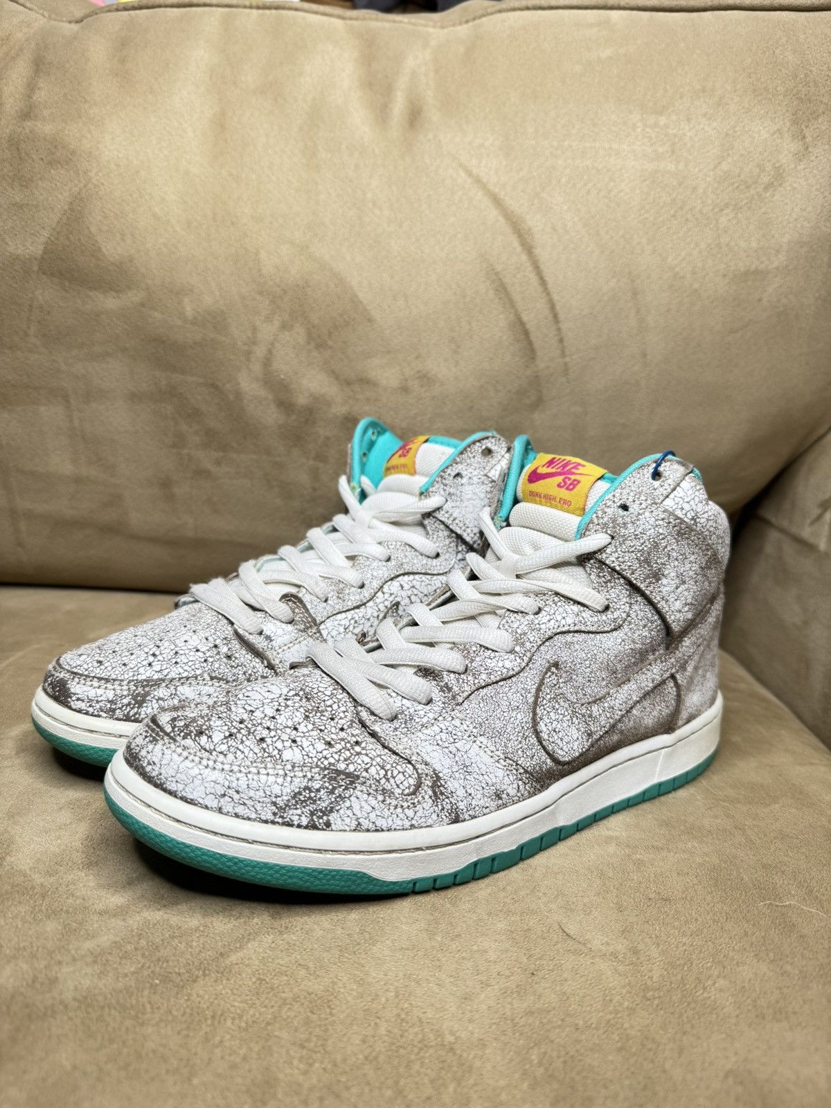 Nike SB Nike SB Dunk High ‘Flamingo’ - size 10 Size US 10 / EU 43 - 1 Thumbnail