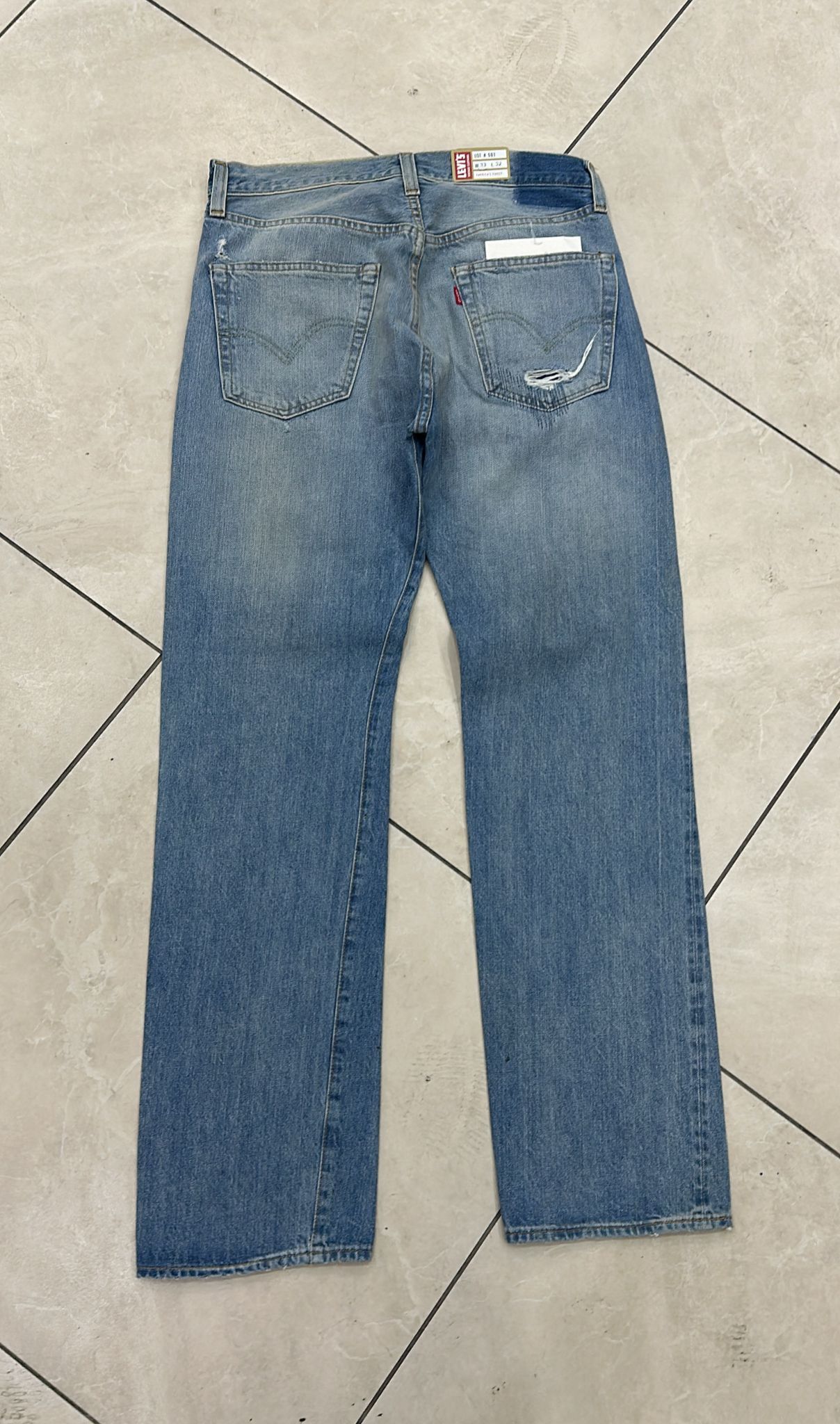 Levi's Vintage Clothing LVC Levi's Vintage Clothing 1947 501XX BigE Selvedge Jeans Size US 33 - 2 Thumbnail
