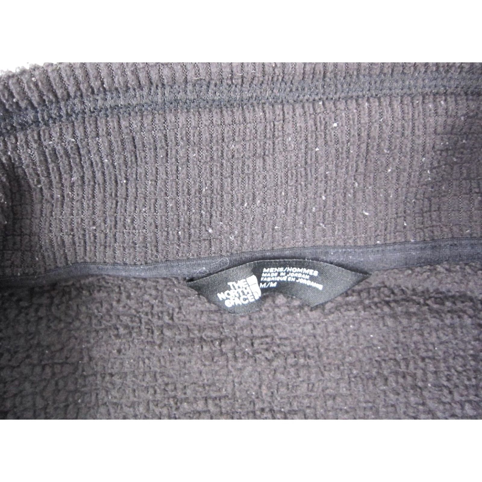 The North Face The North Face Jacket Mens Medium Black 1/2 Zip Textured Fleece Pullover Outdoor Size US M / EU 48-50 / 2 - 6 Thumbnail
