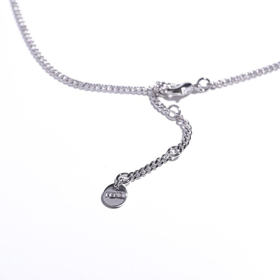 Fendi Fendi FF PAVE Necklace Baguette Zicon Forever Embellished Size ONE SIZE - 6 Thumbnail
