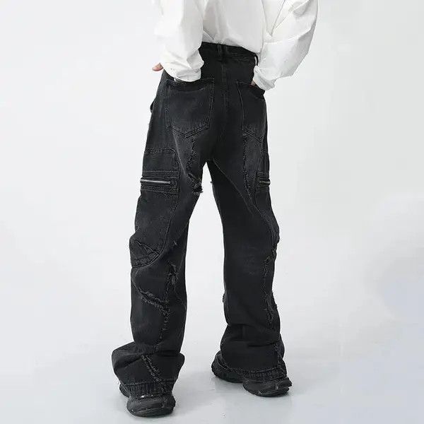 VIBE Ripped Jeans Baggy Denim Size US 32 / EU 48 - 2 Thumbnail