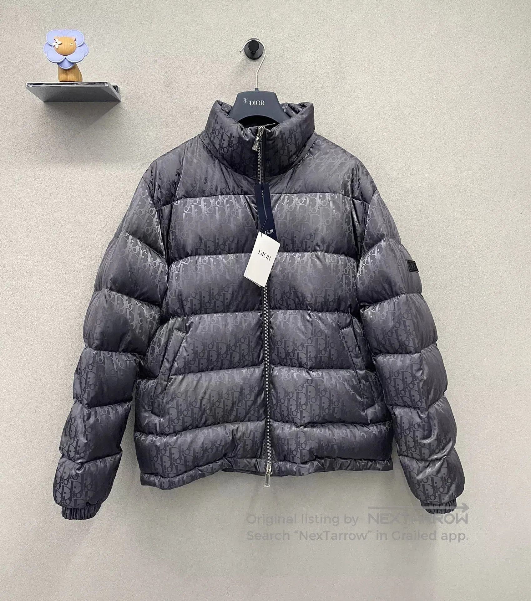 Dior Dior Logo Print Down Jacket. Size US L / EU 52-54 / 3 - 1 Thumbnail