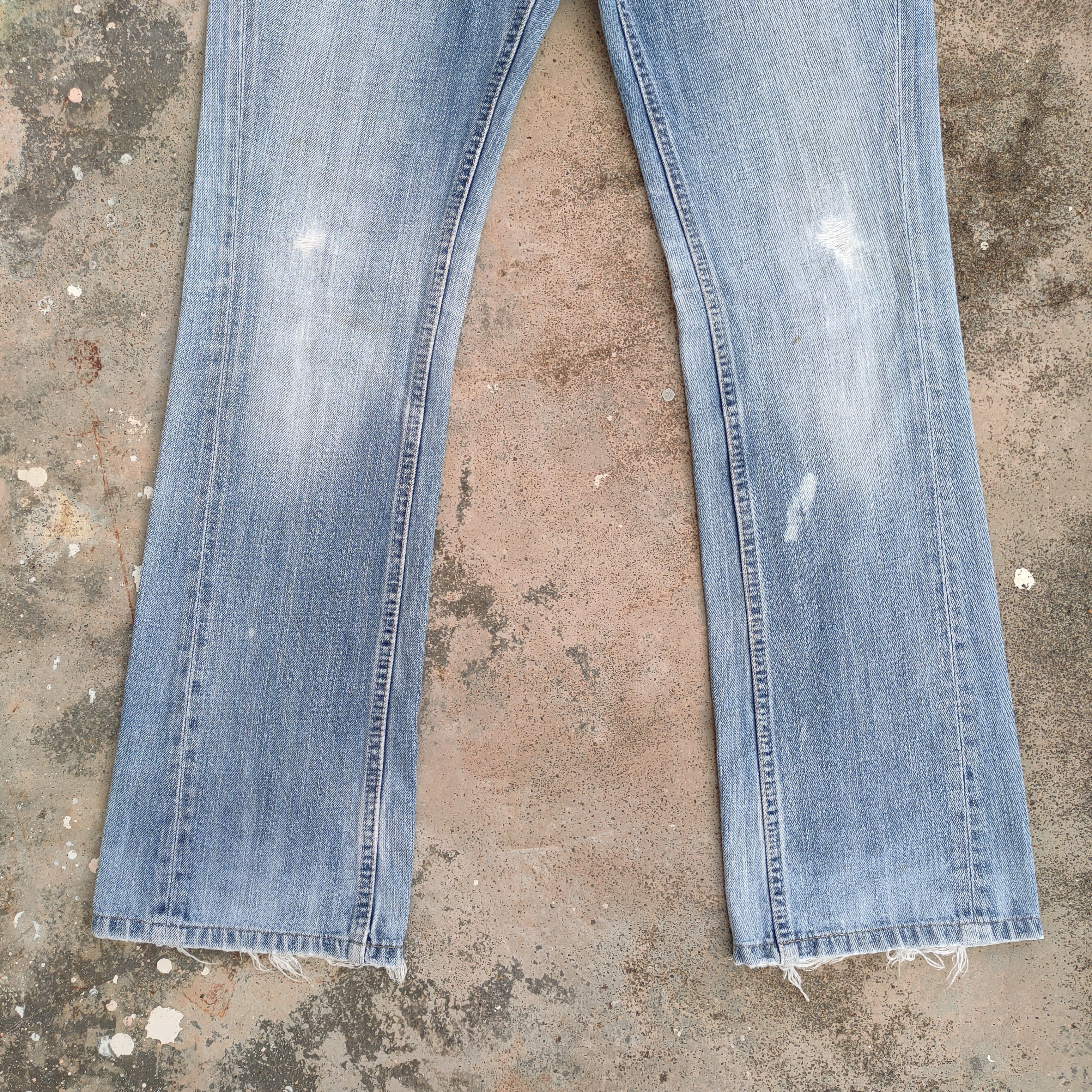 Japanese Brand × Jean × Vintage VINTAGE SWEET CAMEL WOMAN FLARE FADED JEANS DENIM PANTS Size US 29 - 3 Thumbnail