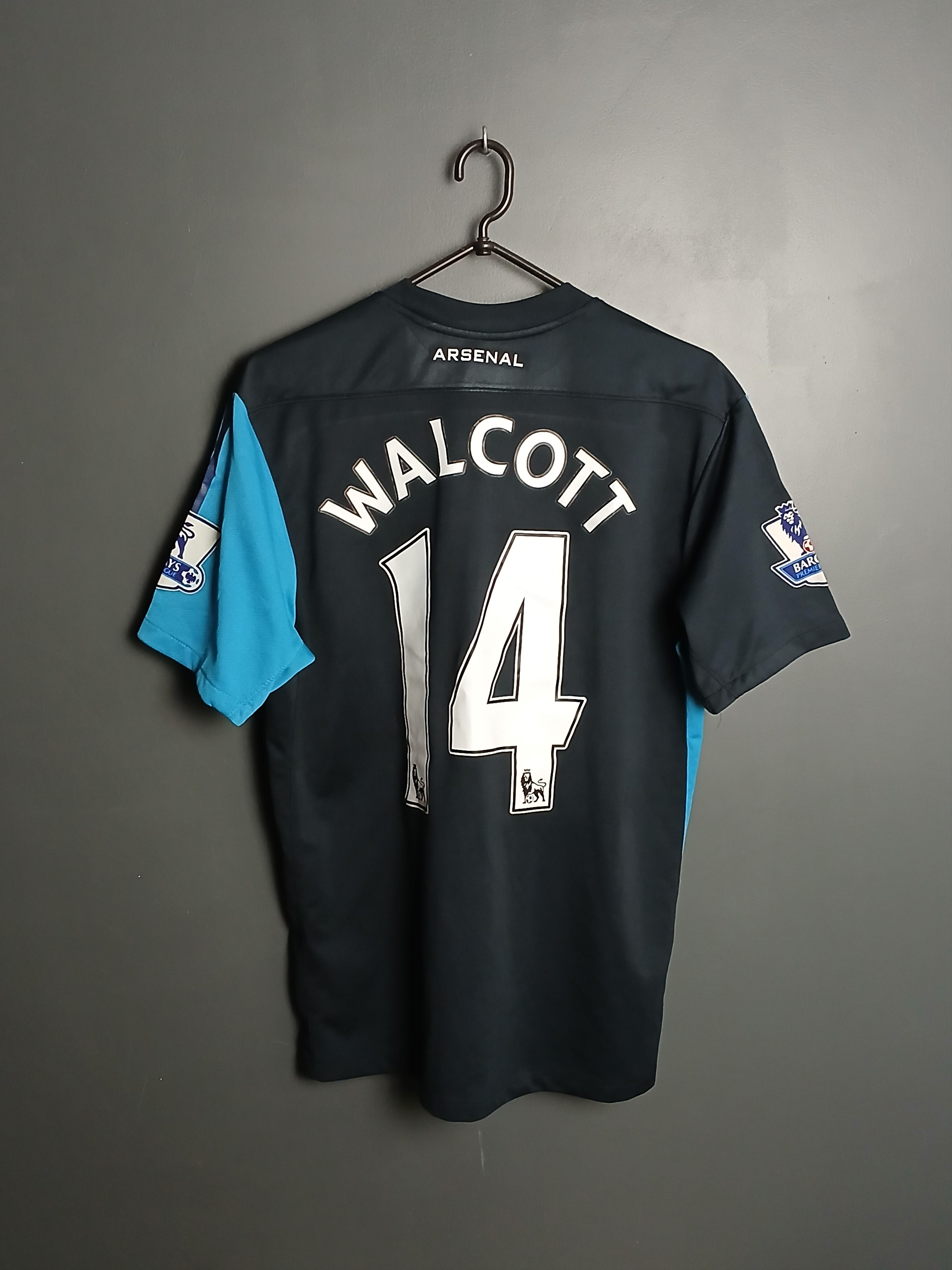 Arsenal 2011/2012 Away Walcott Football Jersey T-Shirt