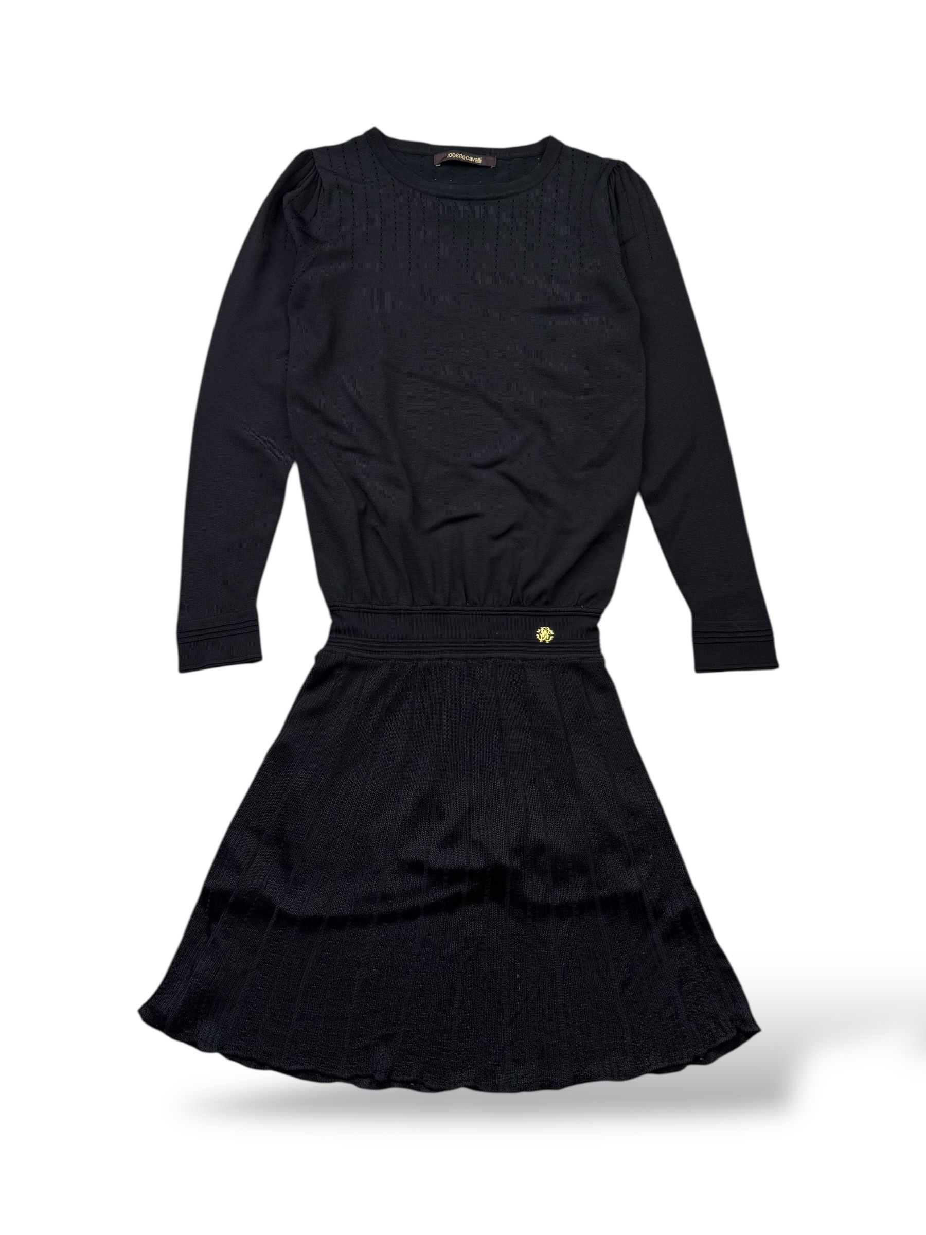 Cavalli Class Roberto Cavalli Dress With Long Sleeve (D10) Size XS / US 0-2 / IT 36-38 - 1 Thumbnail