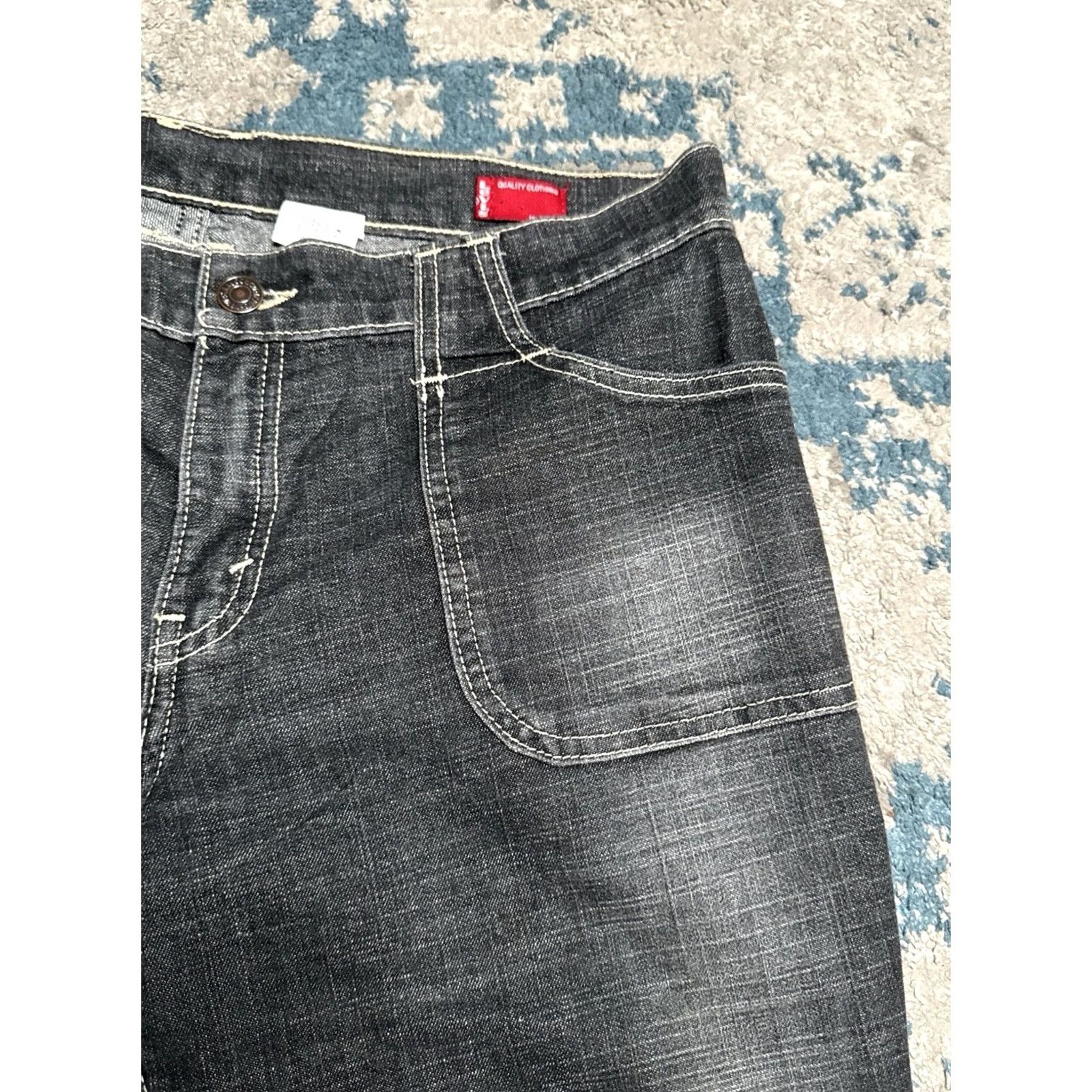 Levi's VINTAGE Levi’s Jeans Womens Bootcut Gray Dark Wash 9 Regular 32in Inseam 29in Denim Zip Mens Womens Girls? Size 30" / US 8 / IT 44 - 3 Thumbnail