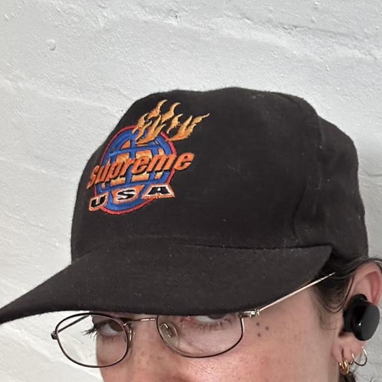 supreme fire 5 panel snapback fw17