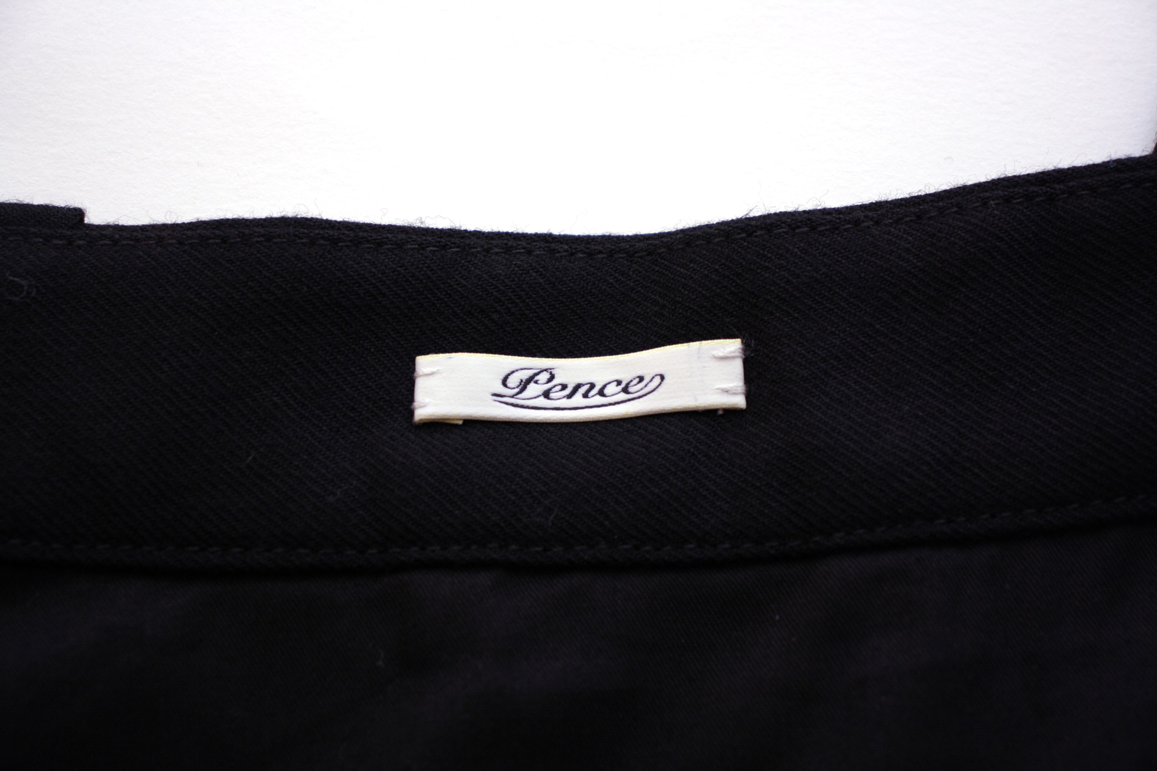 Other Revived Pence Pants Black Wool Trousers Mens size 54 Size US 38 / EU 54 - 11 Thumbnail