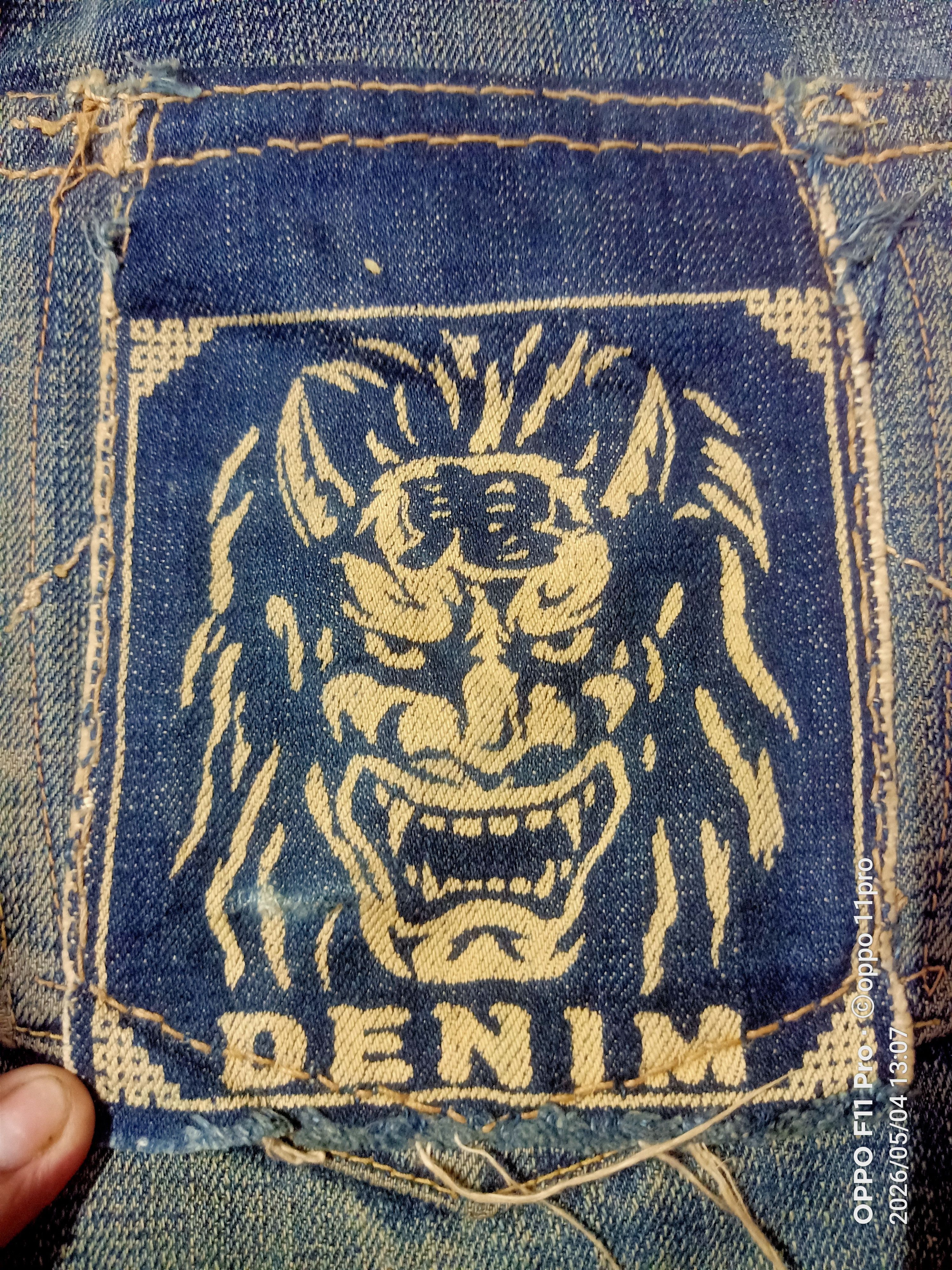 Other 💥Oni Denim 14Oz Pure Indigo Denim Bsu-01 Selvedge 💥 Size US 30 / EU 46 - 9 Thumbnail