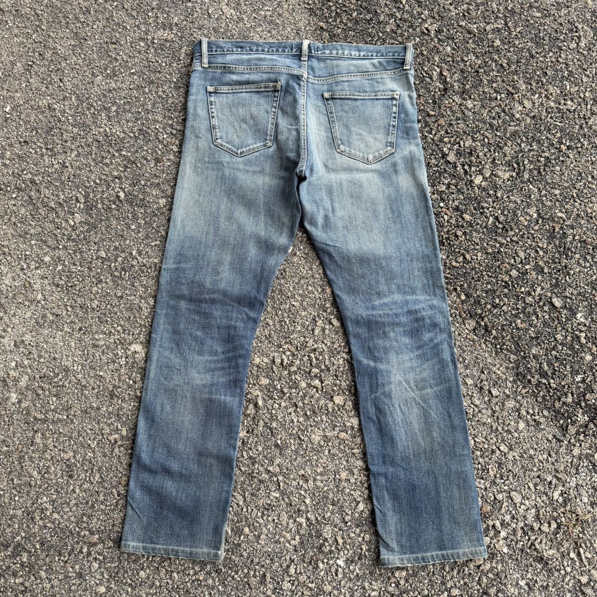 Jean VINTAGE JAPAN SELVEGE DENIM SLIM FADED RIPPEP JEAN PANTS Size US 35 - 9 Thumbnail