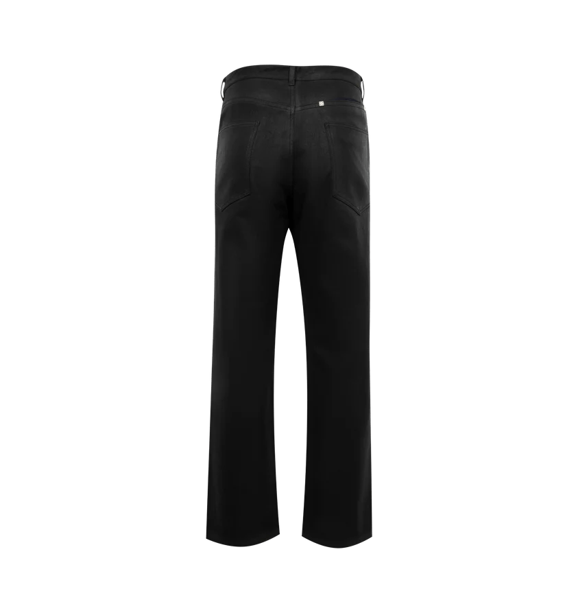 Givenchy o1h1sh11224 Round Regular Fit Jeans in Black Size US 34 / EU 50 - 2 Thumbnail