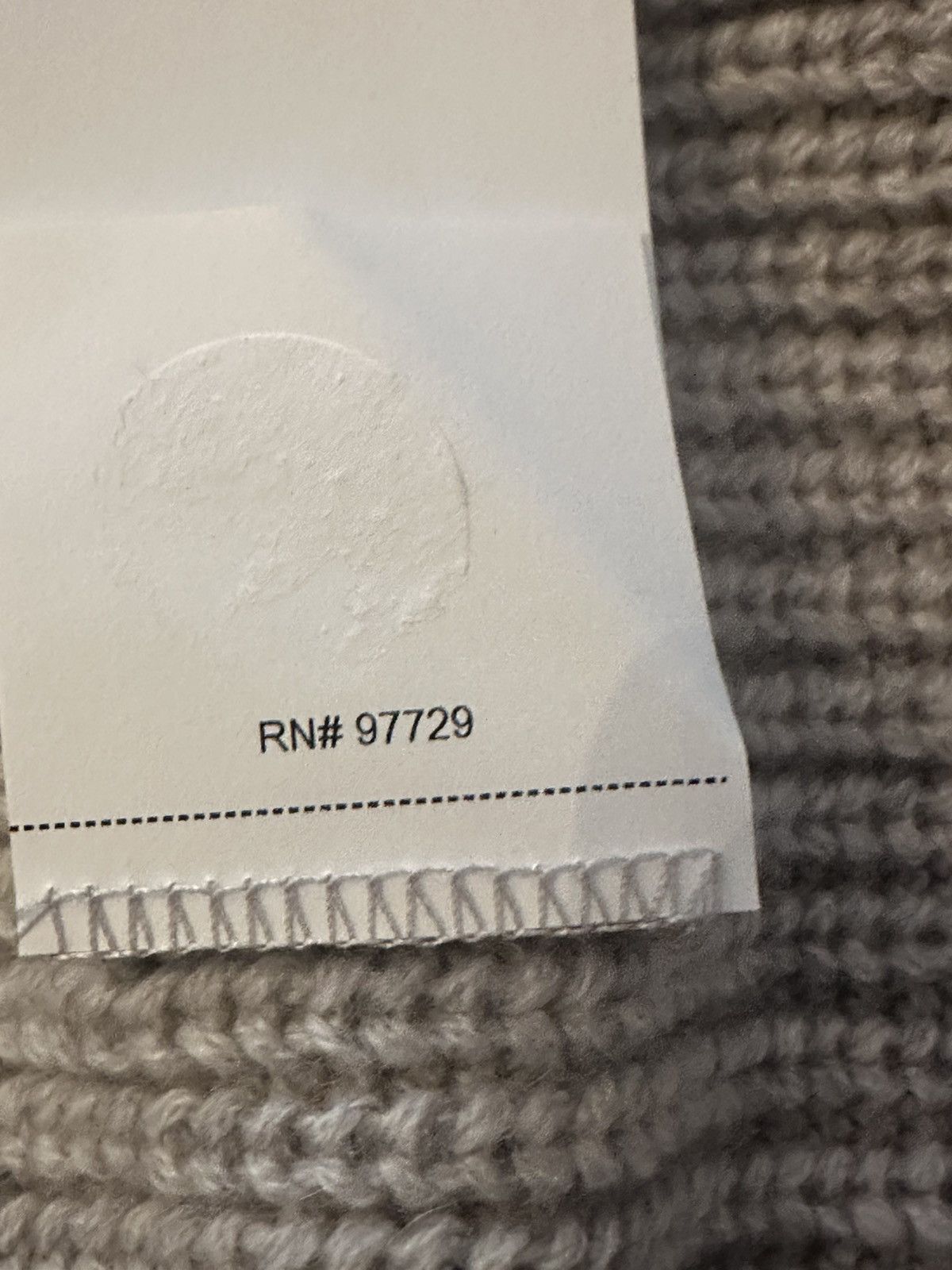 Chrome Hearts Chrome Hearts Gray Cashmere Leather Stars Beanie Size ONE SIZE - 9 Thumbnail