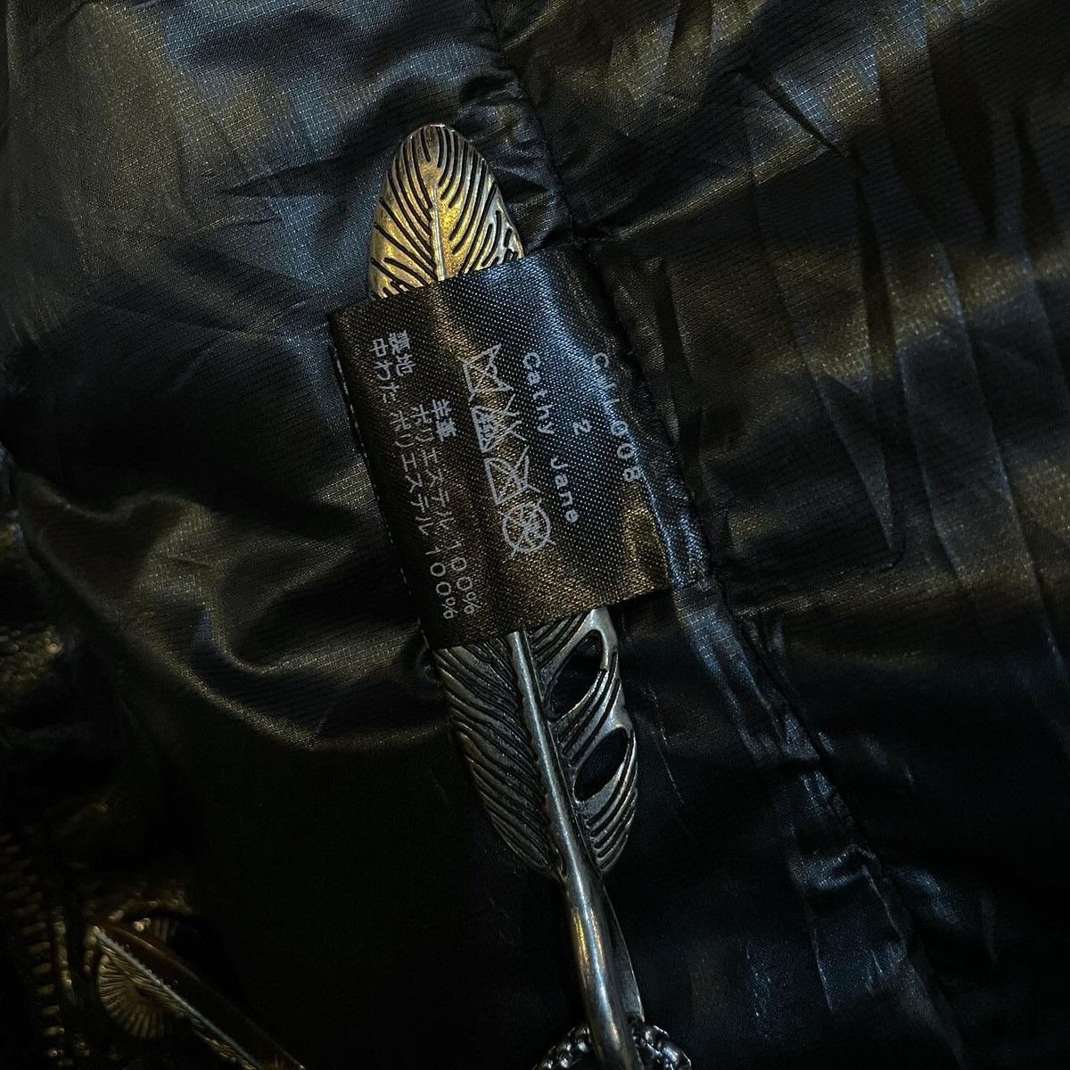 Le Grande Bleu (L.G.B.) FINAL DROP‼️Cathy Jane Cargo Leather Puffer Jacket Size US M / EU 48-50 / 2 - 10 Thumbnail