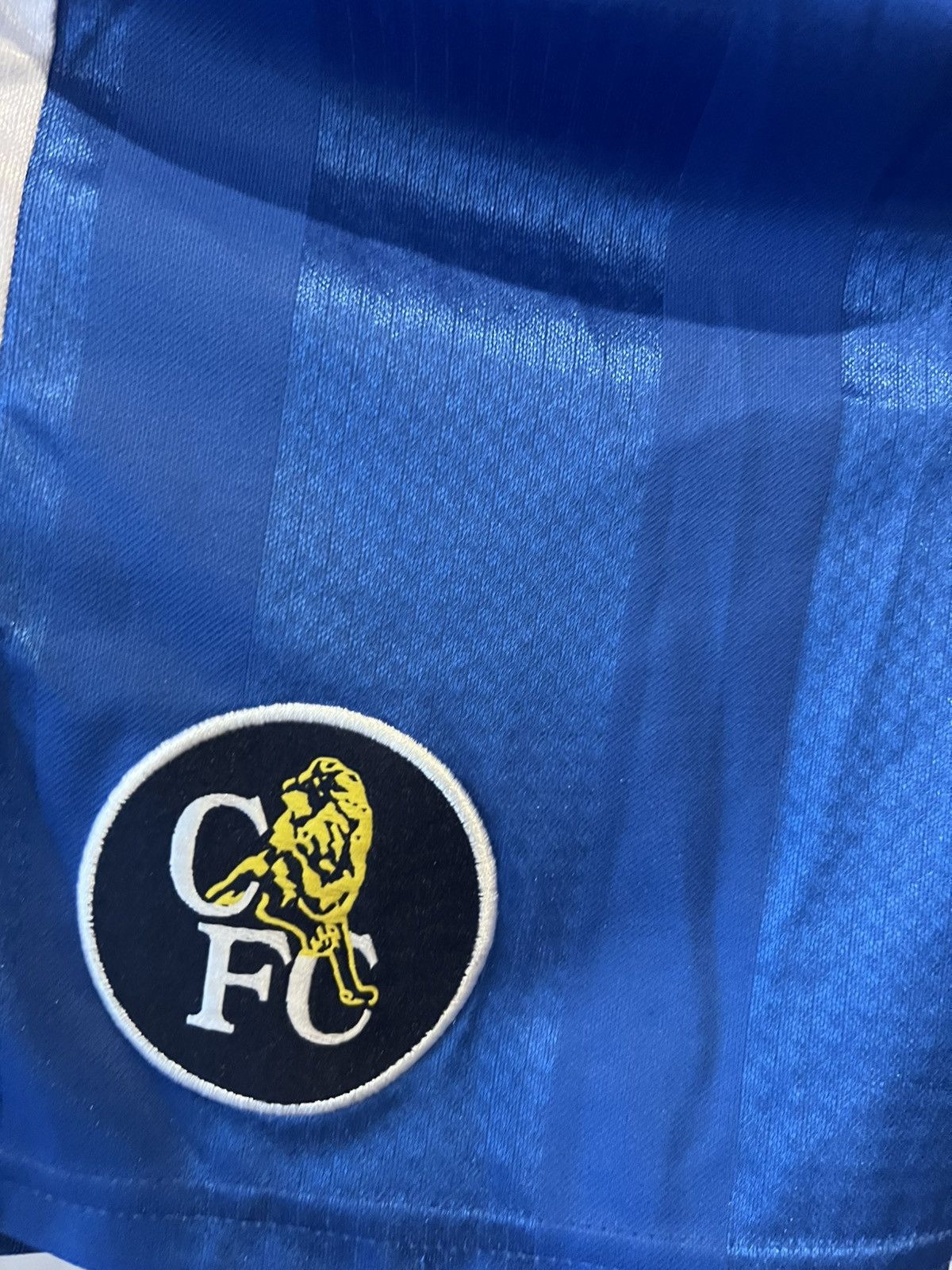 Chelsea Soccer 1997/98 Umbro Chelsea Home Soccer Shorts Blue Size XL Boys Size US 30 / EU 46 - 5 Thumbnail