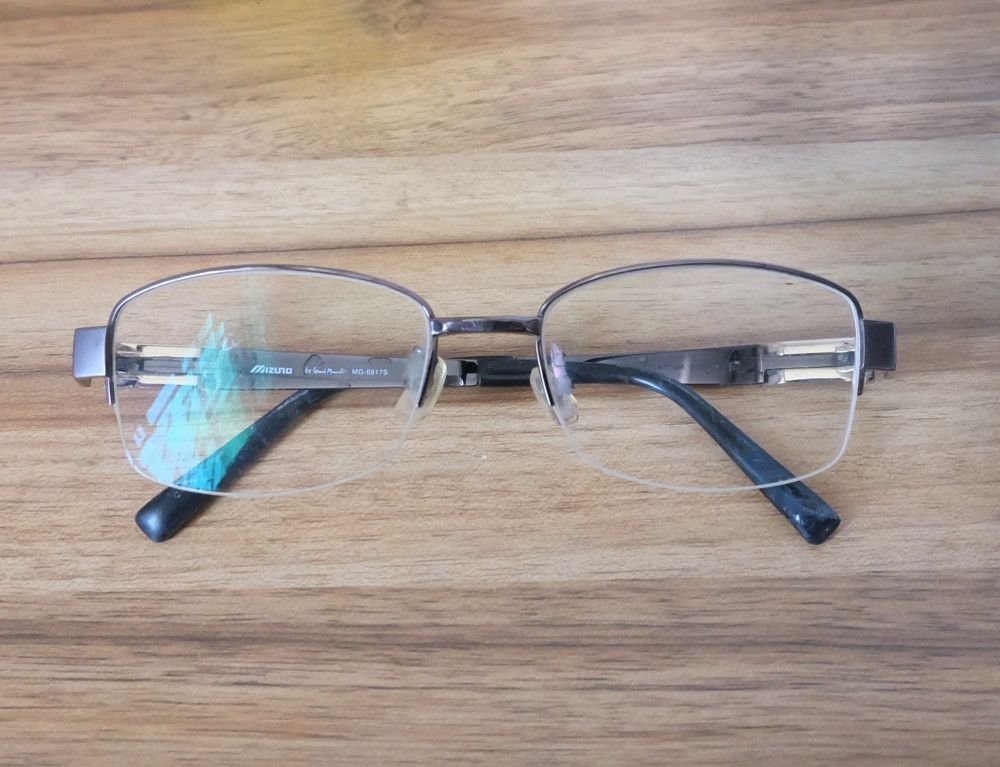Mizuno Mizuno MG-6917s Half Rim Glasses Made in Japan Size ONE SIZE - 2 Thumbnail