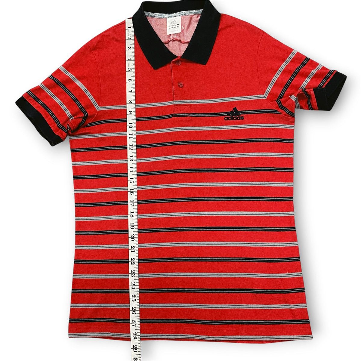Adidas Adidas striped polo Size US M / EU 48-50 / 2 - 4 Thumbnail