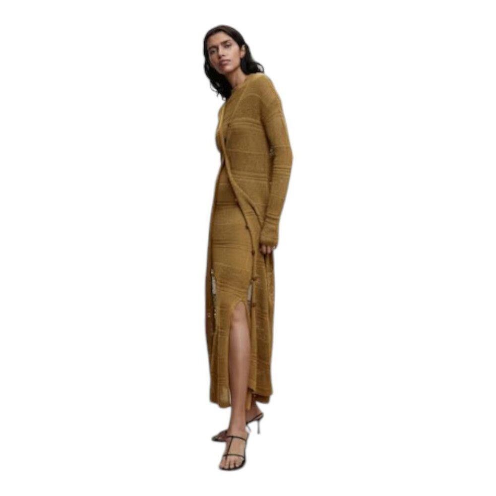 Designer CT1996 MNG Knitted dress with open back XL Size XL / US 12-14 / IT 48-50 - 3 Thumbnail