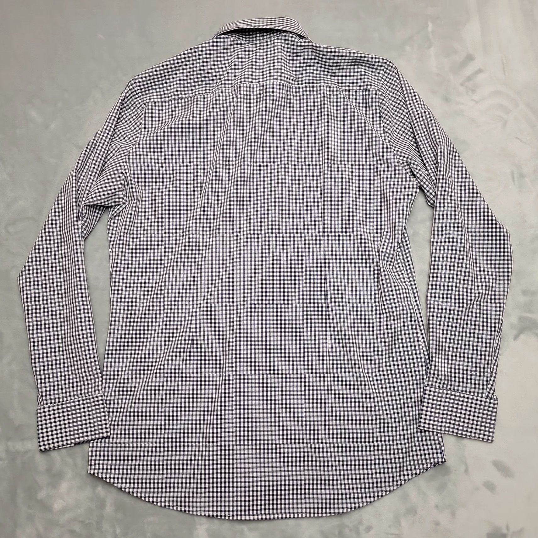 Mizzen+Main Mizzen+Main Shirt Mens XL Trim Fit Blue Check Leeward Long Sleeve Casual Travel Button-Up Plaid N/A Size US XL / EU 56 / 4 - 5 Thumbnail