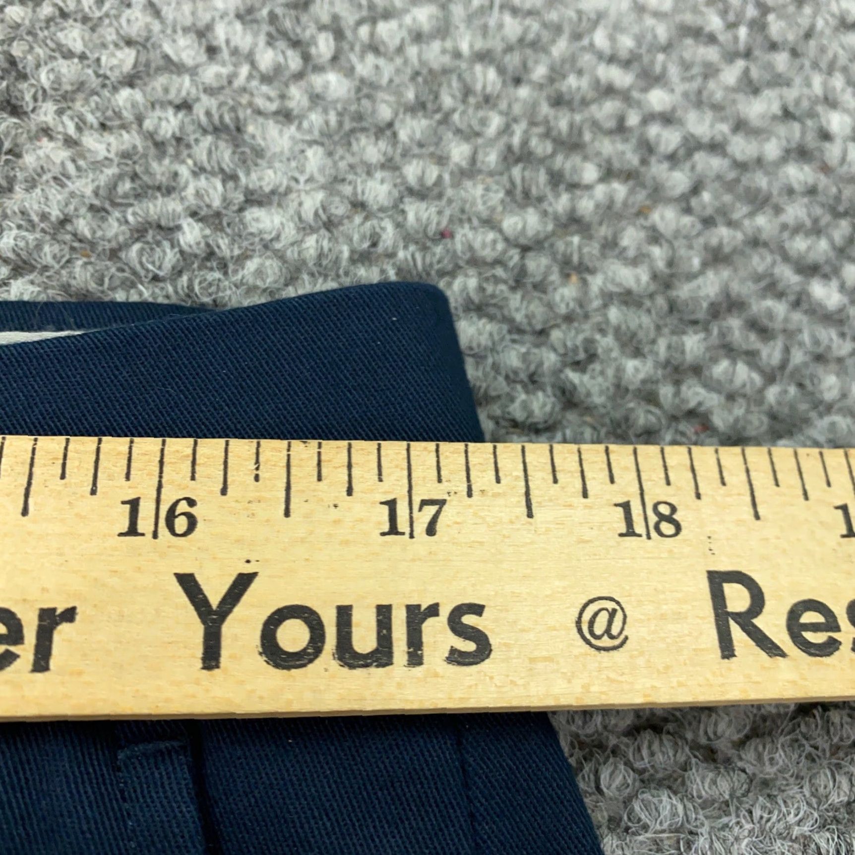 Haggar Haggar Iron Free Premium Khaki Pants Mens 34x34 Blue Stretch Straight NWT Jeans Size US 34 / EU 50 - 7 Thumbnail