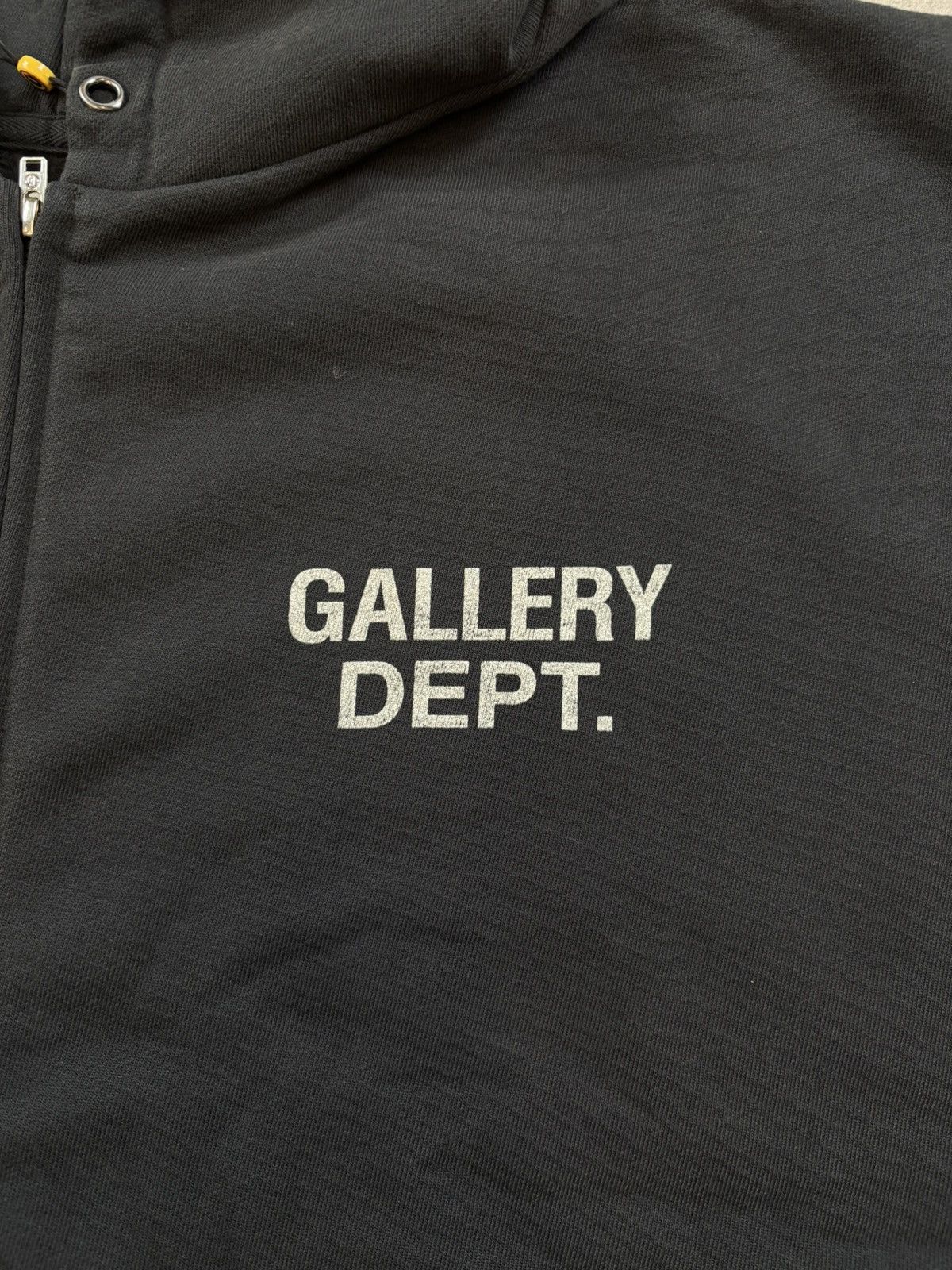 Gallery Dept. Gallery Dept 90‘ s Full Zip Jacket, Black Size US XL / EU 56 / 4 - 3 Thumbnail