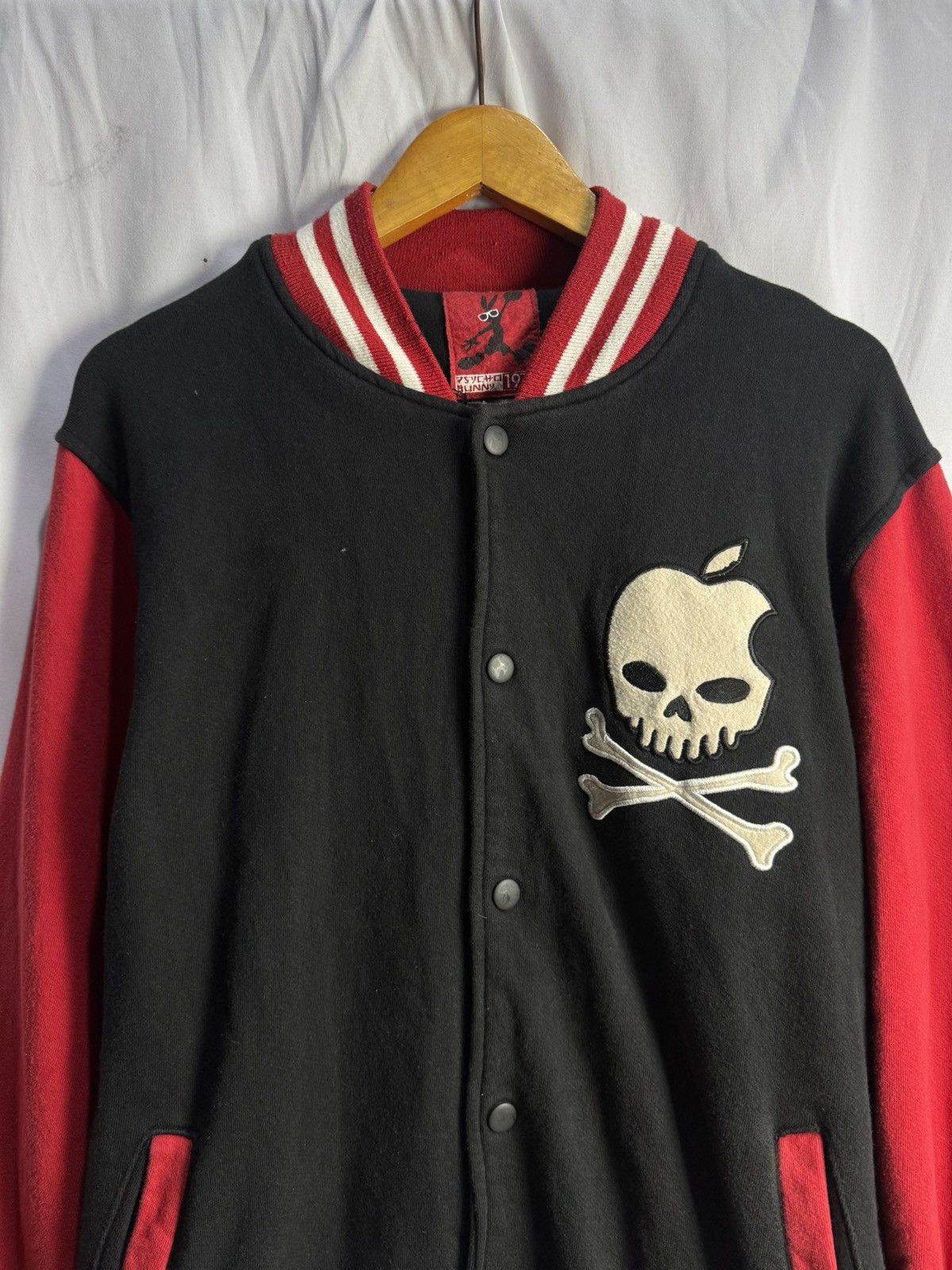 Hysteric Glamour Psycho Bunny by Robert Godley Varsith Jacket Size US L / EU 52-54 / 3 - 3 Thumbnail